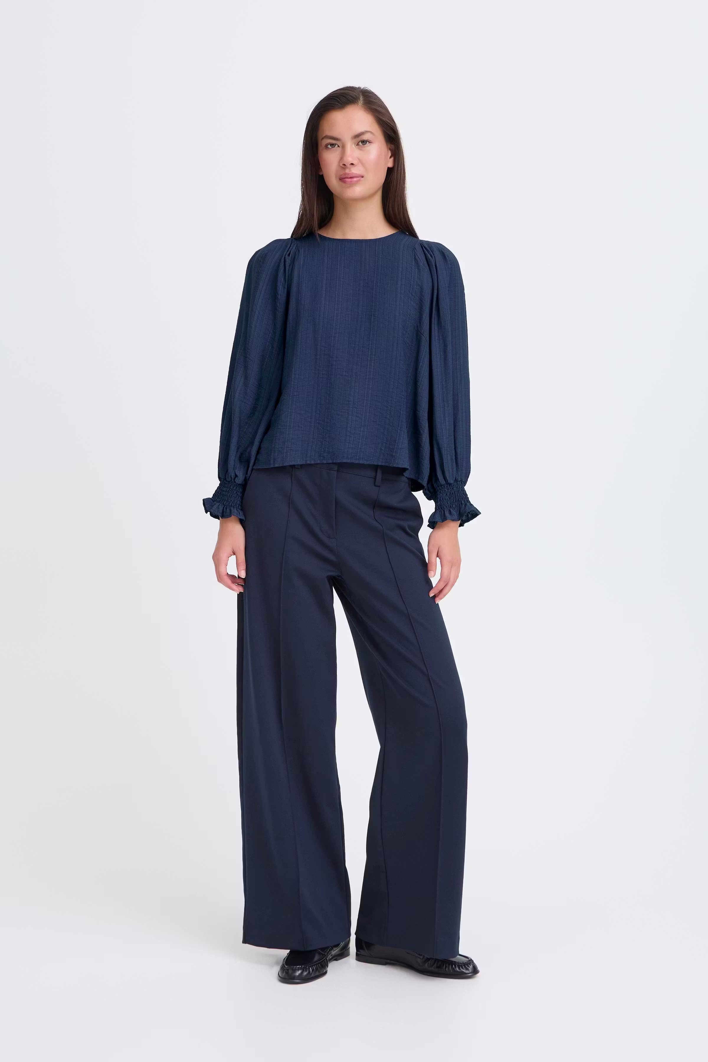 IXWILMA Bluse LOOKBOOK FRONT 20123703-194010