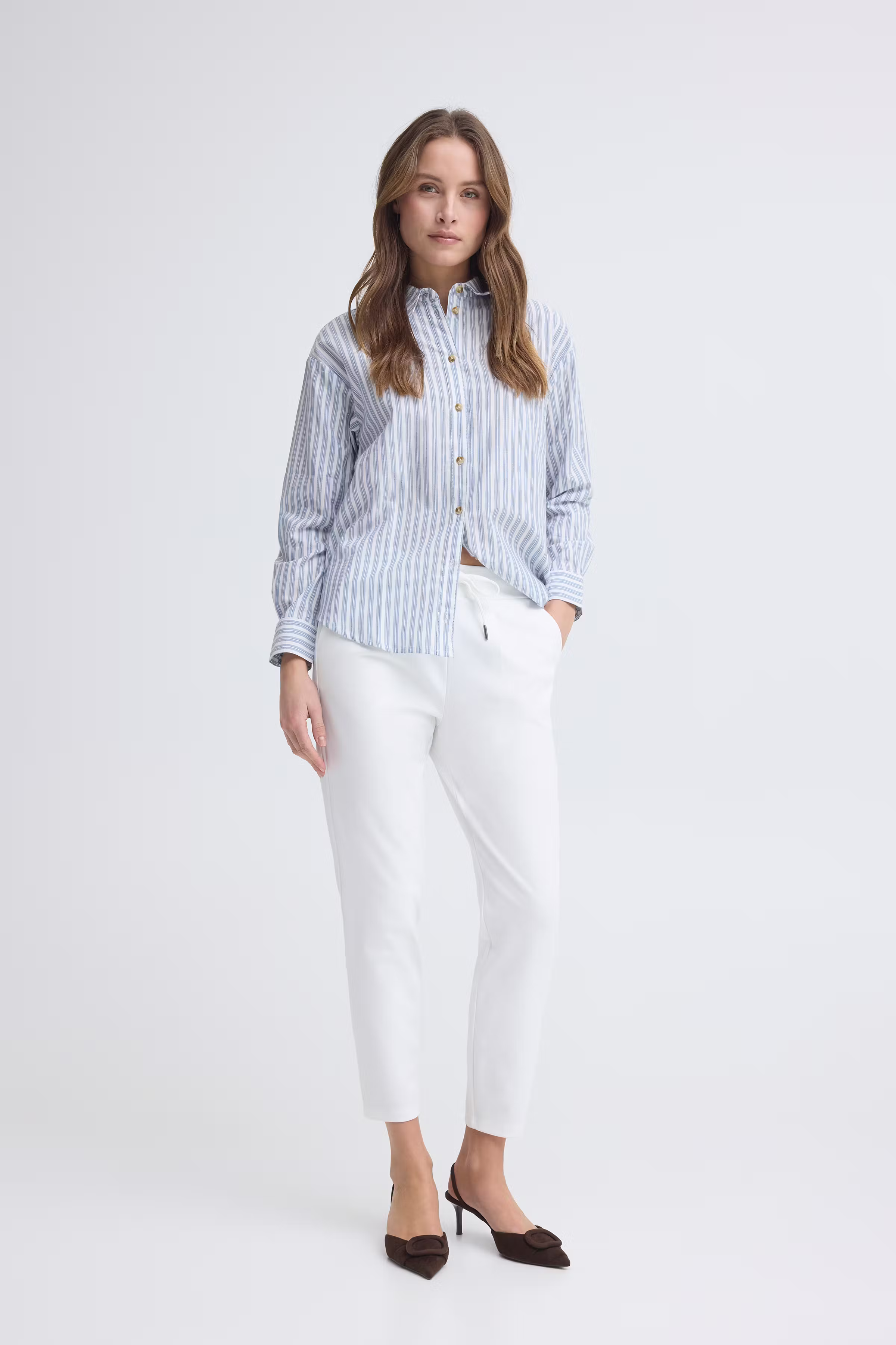 BYRizetta Bukser LOOKBOOK FRONT 20803903-114300