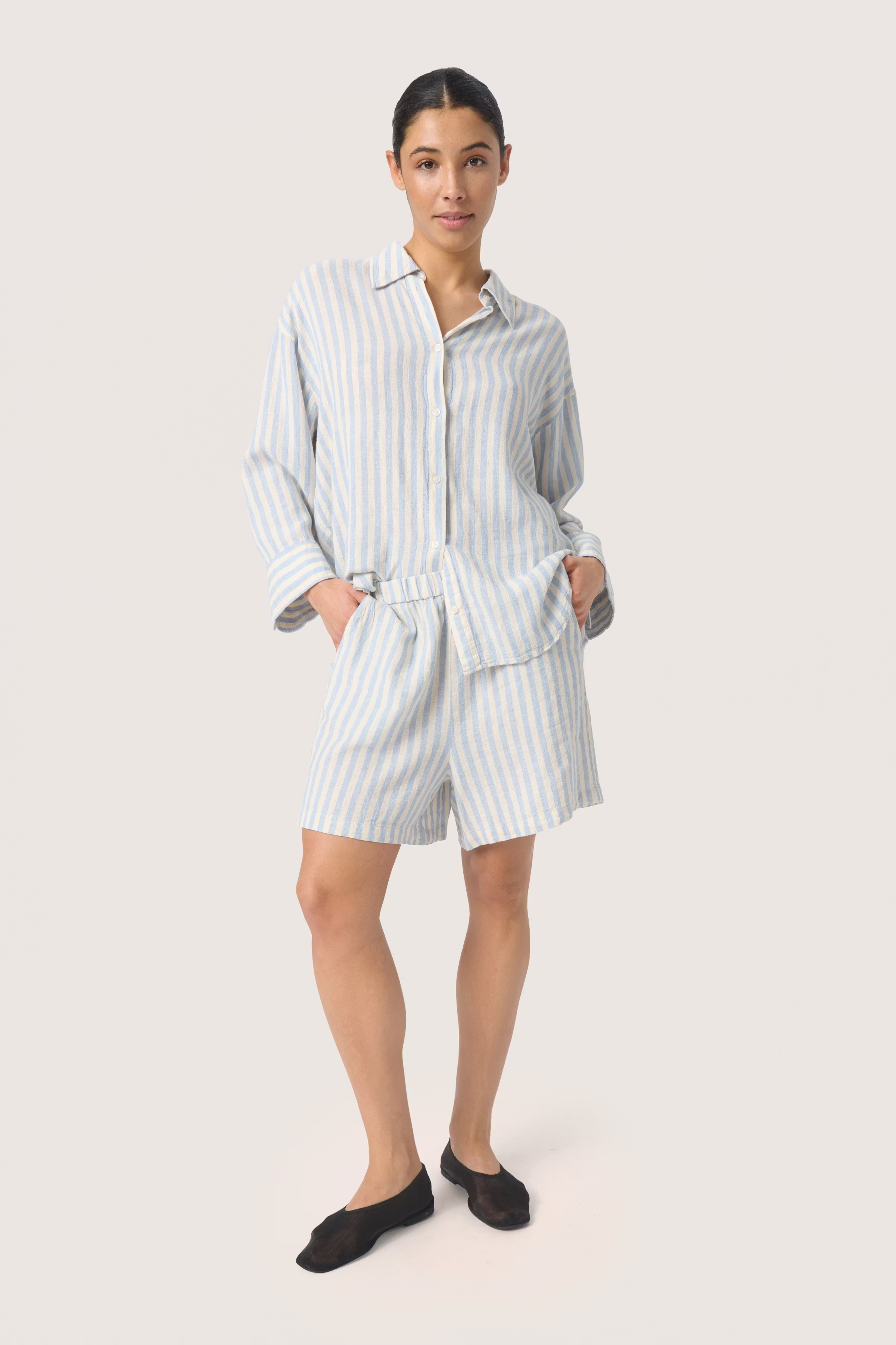 SLBelira Linnen Overhemd LOOKBOOK FRONT 30407416-302865