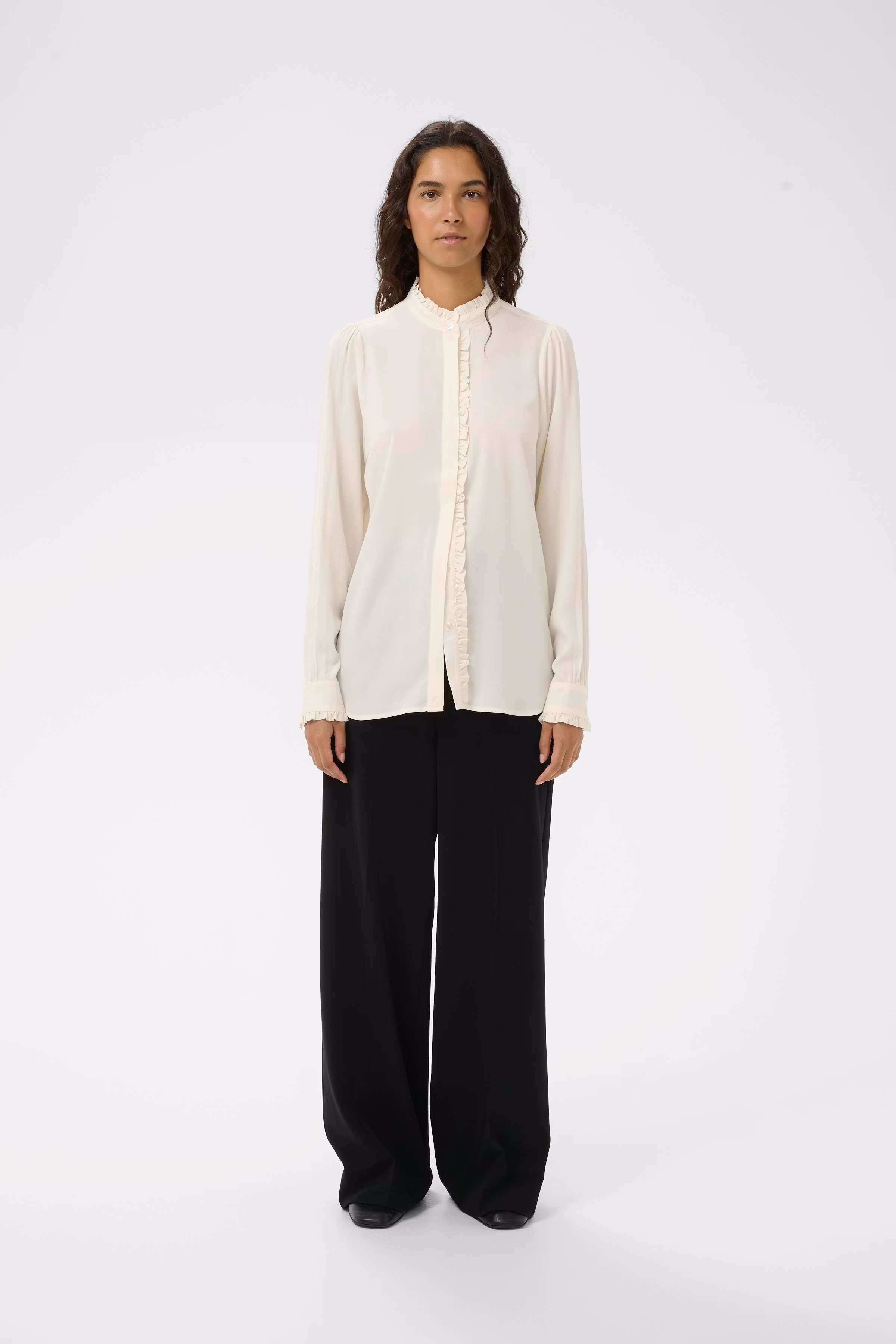 VidenzoIW Skjorte LOOKBOOK FRONT 30110737-110701