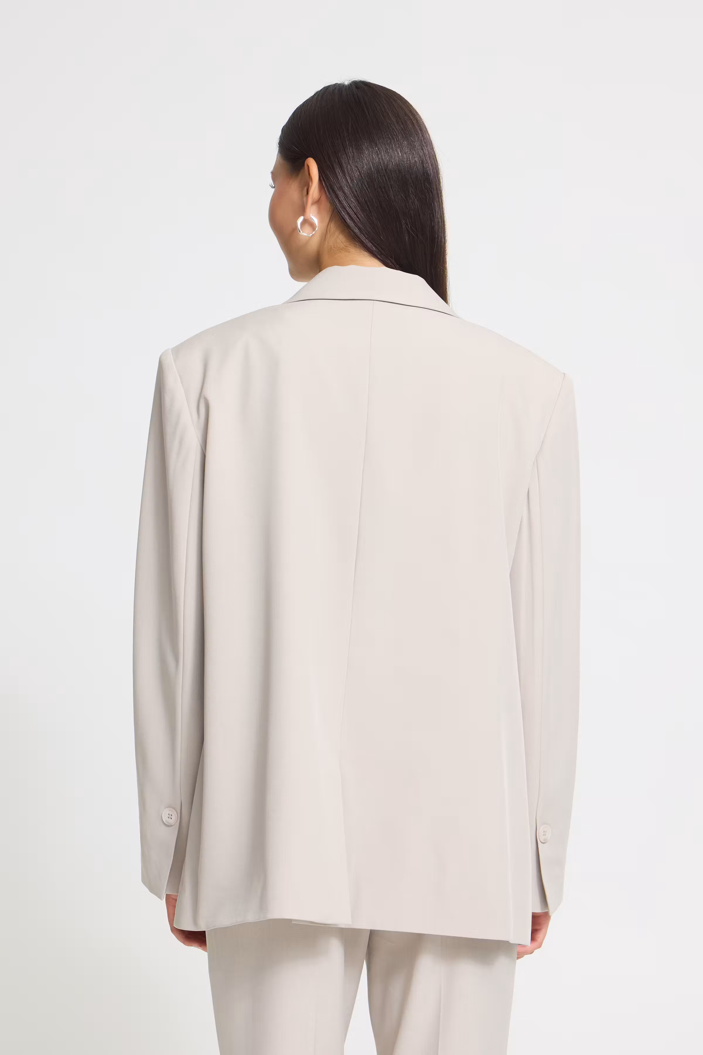 IHFAVA Oversize Blazer LOOKBOOK BACK 20125677-1500001