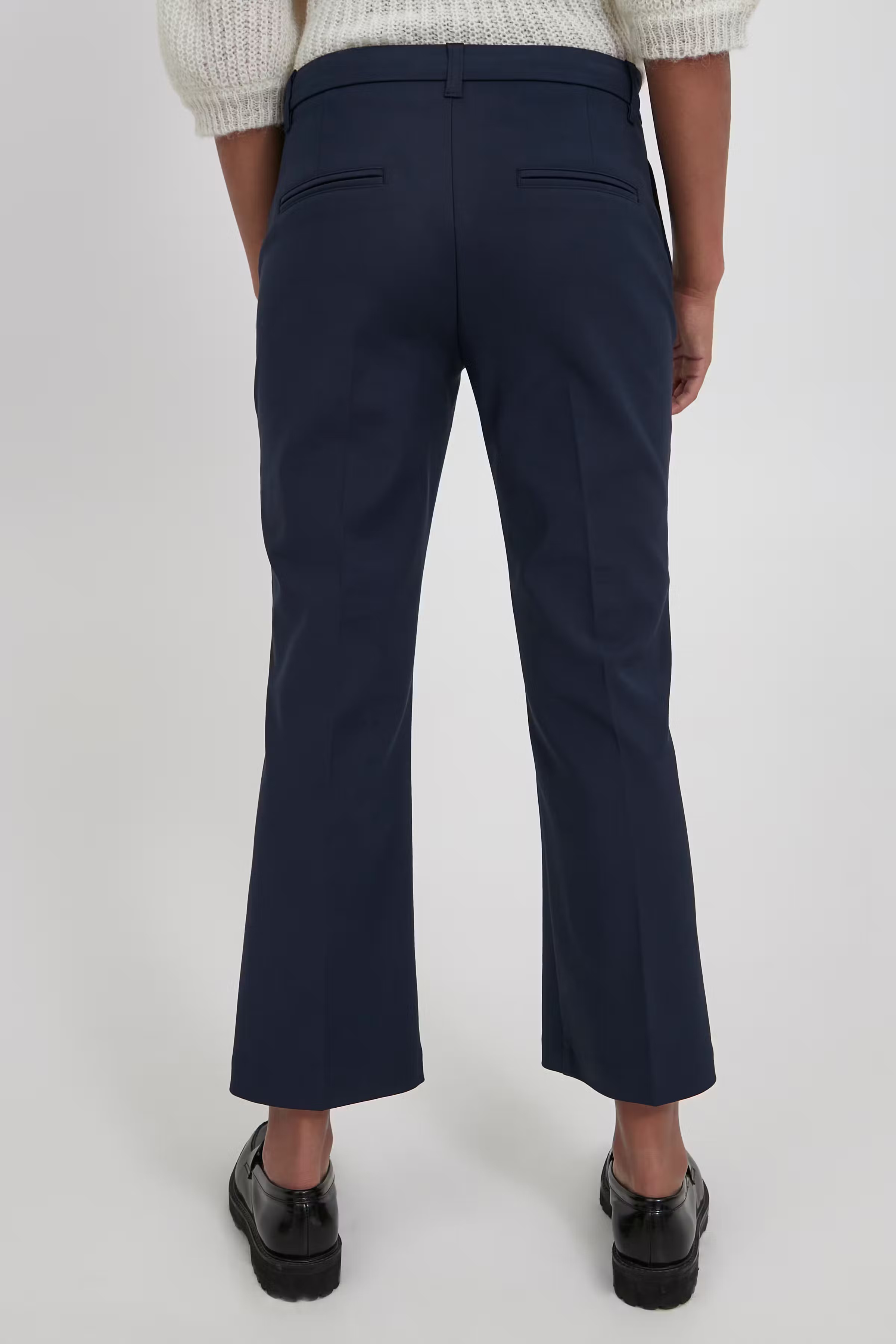PZBINDY High Waist Kickflared Leg Bukser LOOKBOOK BACK 50206520-194020