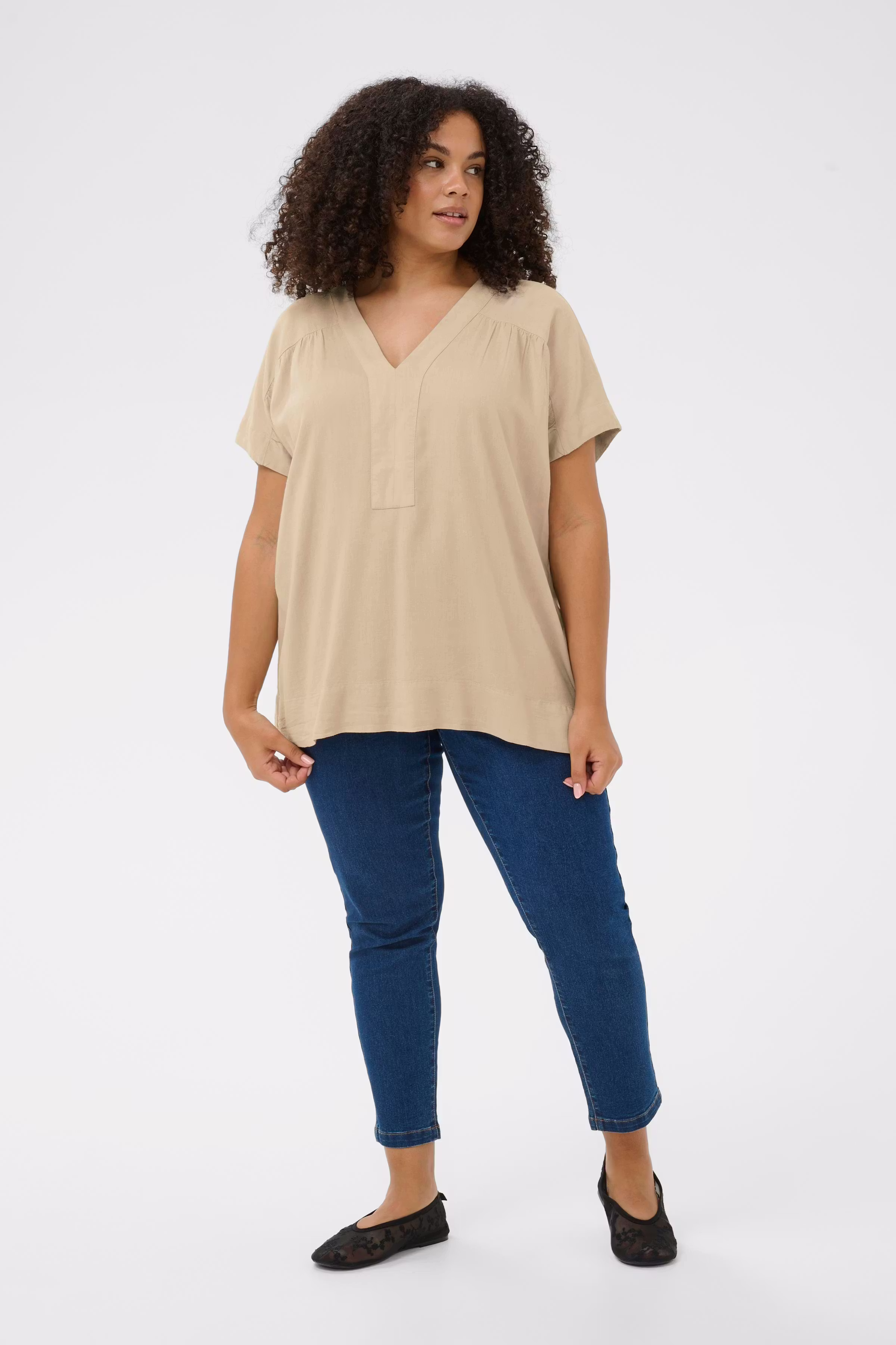 KCmille Bluse LOOKBOOK FRONT 10583097-151305