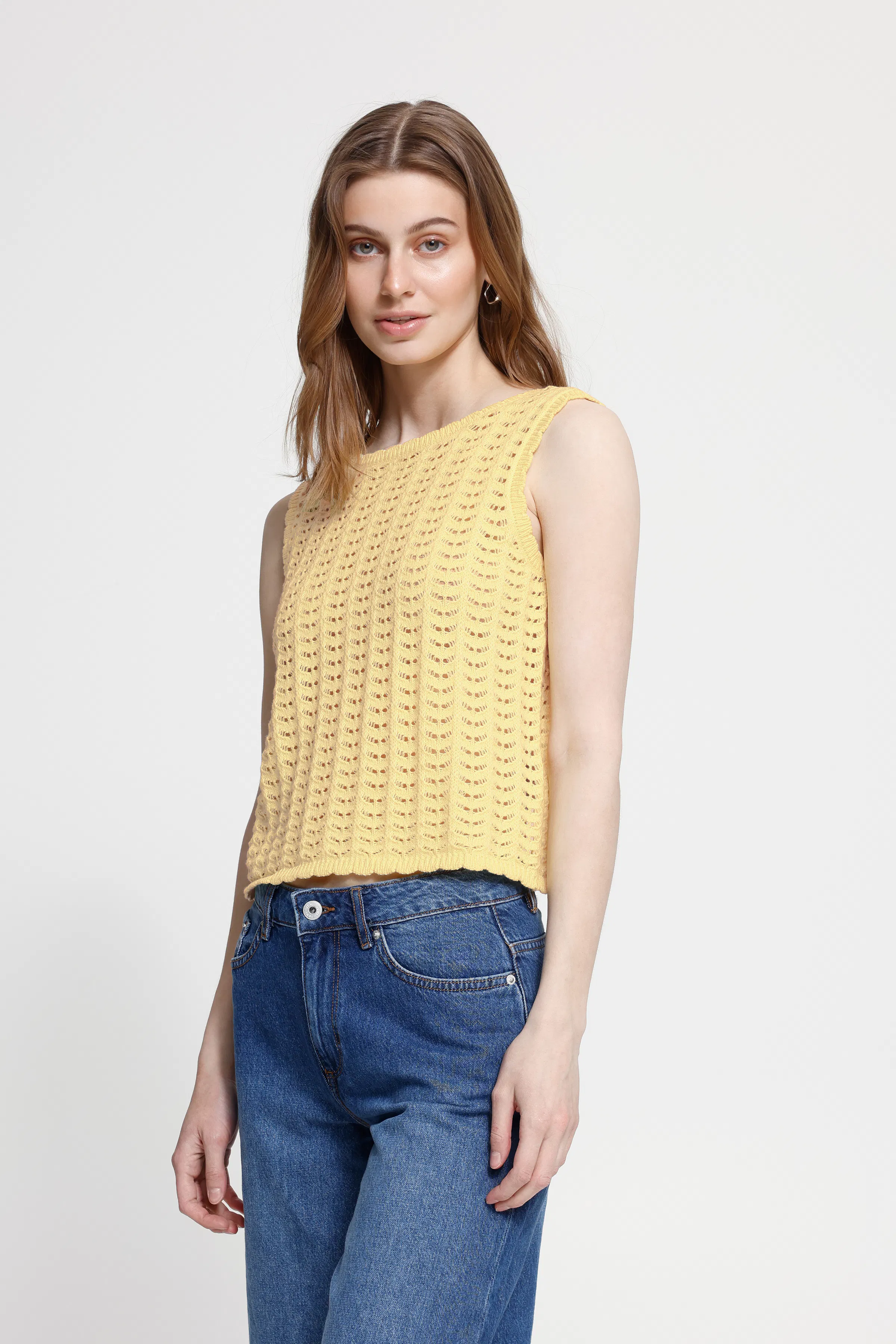 IHDOSIA Strikket vest LOOKBOOK FRONT 20125703-120720