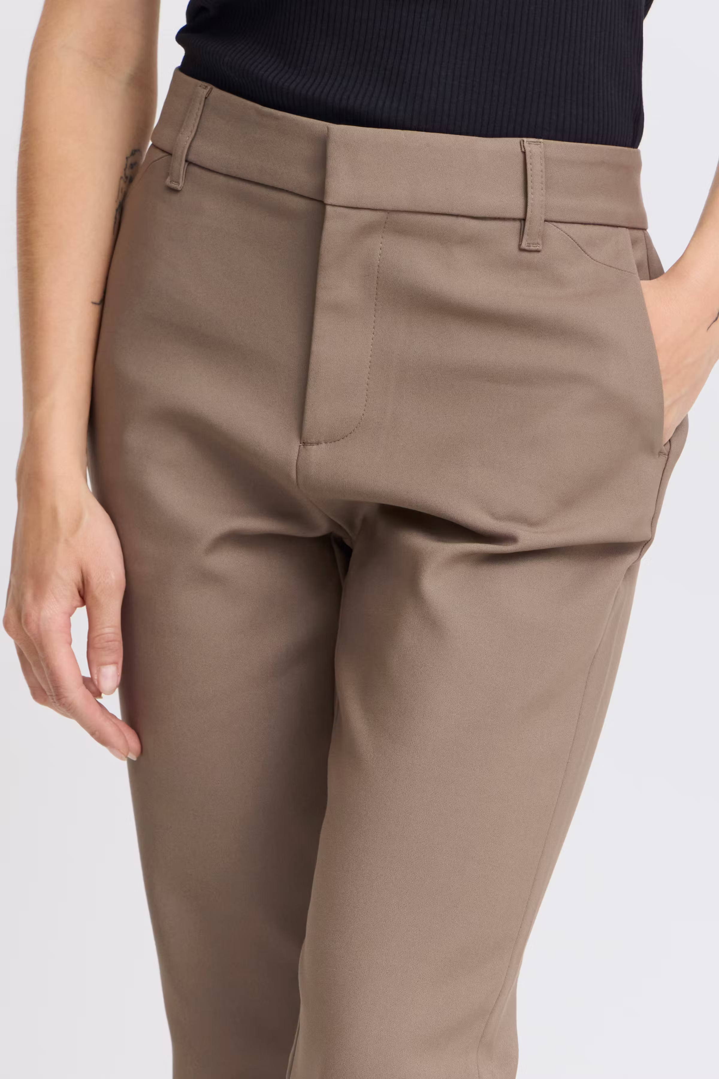 PZBINDY High Waist, Ankle Skinny Leg Bukser LOOKBOOK DETAIL 50206891-181112