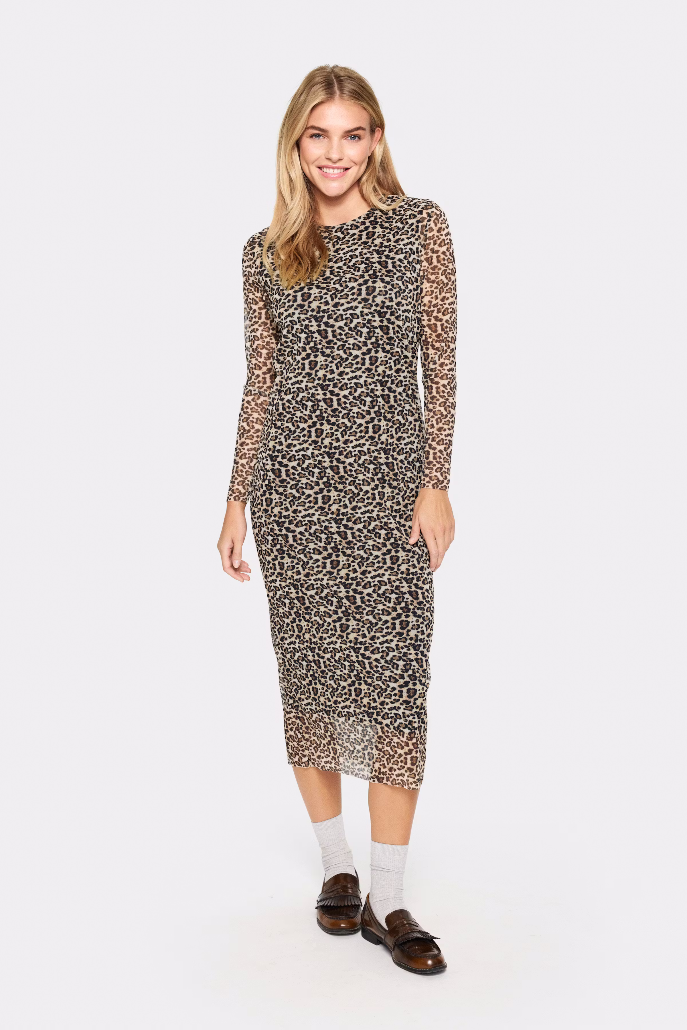 IaraSZ Leopard Jurk LOOKBOOK FRONT 30513759-302839