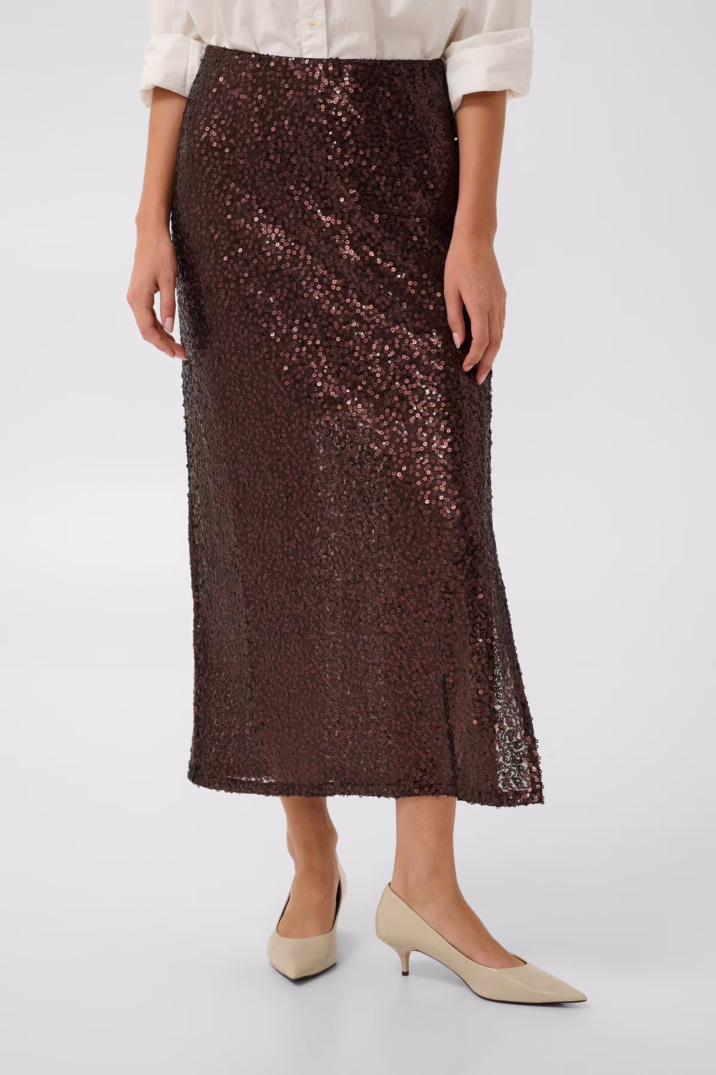 CUNYNNA Sequin skirt
 LOOKBOOK FRONT 50114029-190915