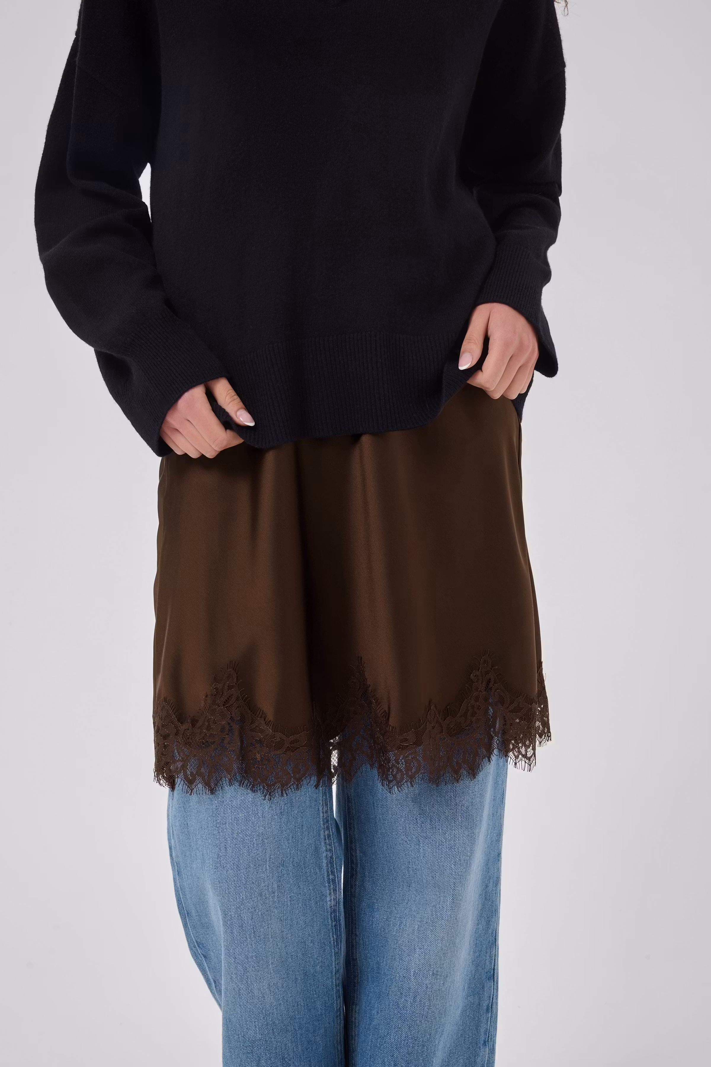 MWBrenda Skirt with lace trim LOOKBOOK DETAIL 10705716-109345
