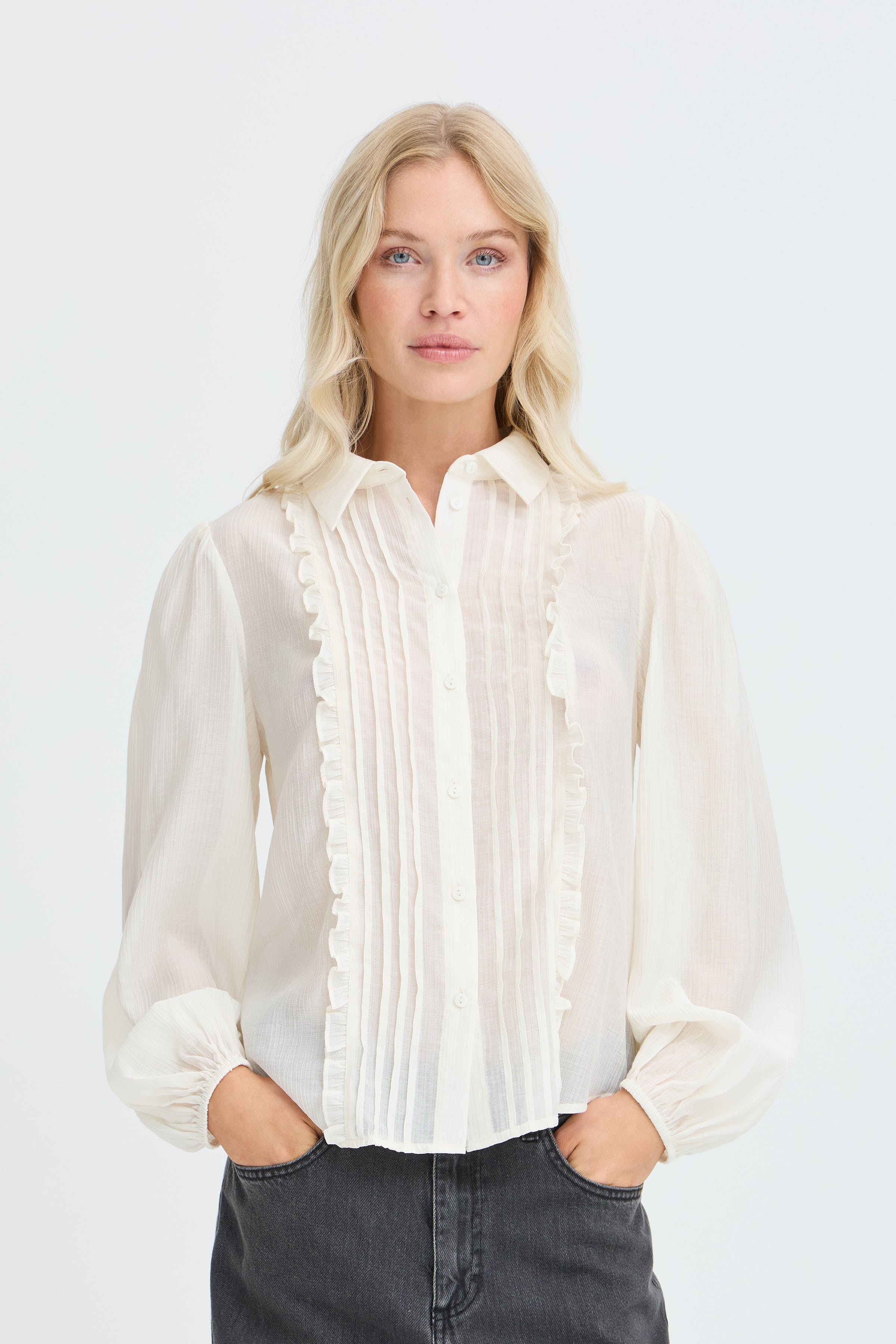 BYXIDEA Skjorte LOOKBOOK FRONT 20820532-114300