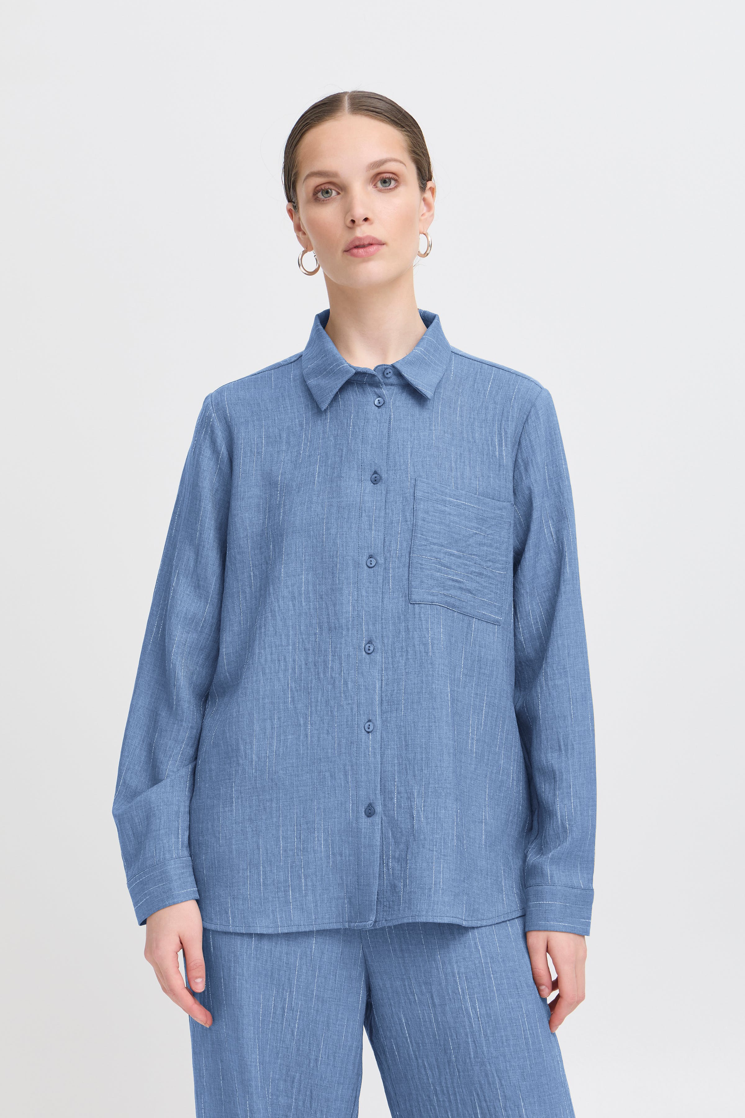 IXREMI Skjorta LOOKBOOK FRONT 20123699-205319