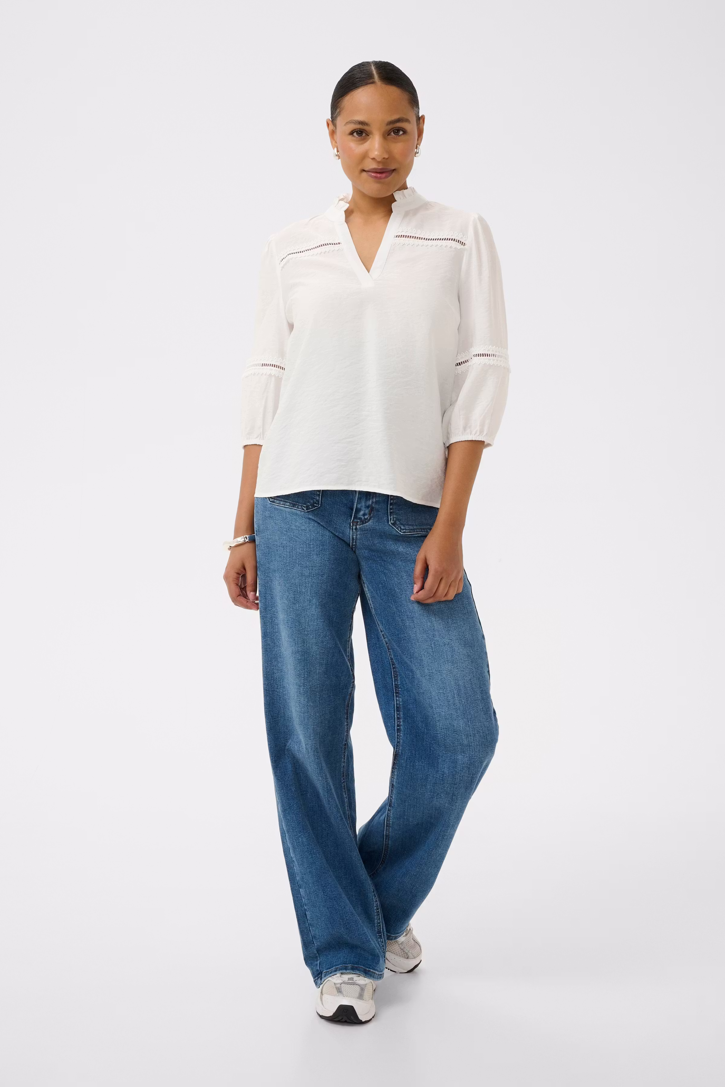 KAsonja Bluse LOOKBOOK FRONT 10512273-110602