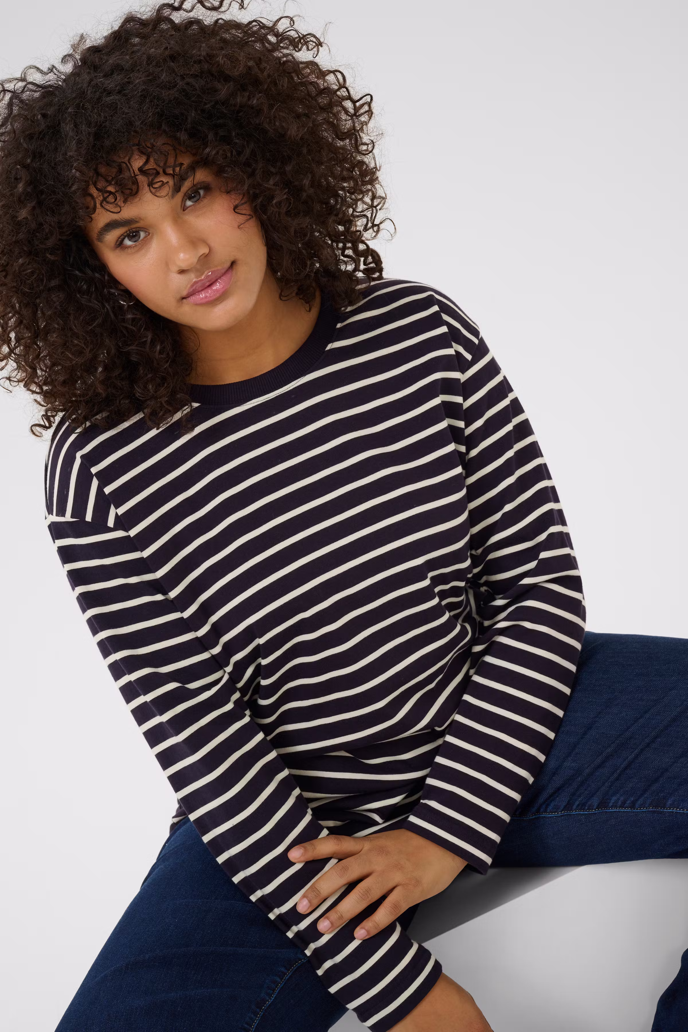 Blouse Rayée KCwinni  LOOKBOOK DETAIL 10581775-107169