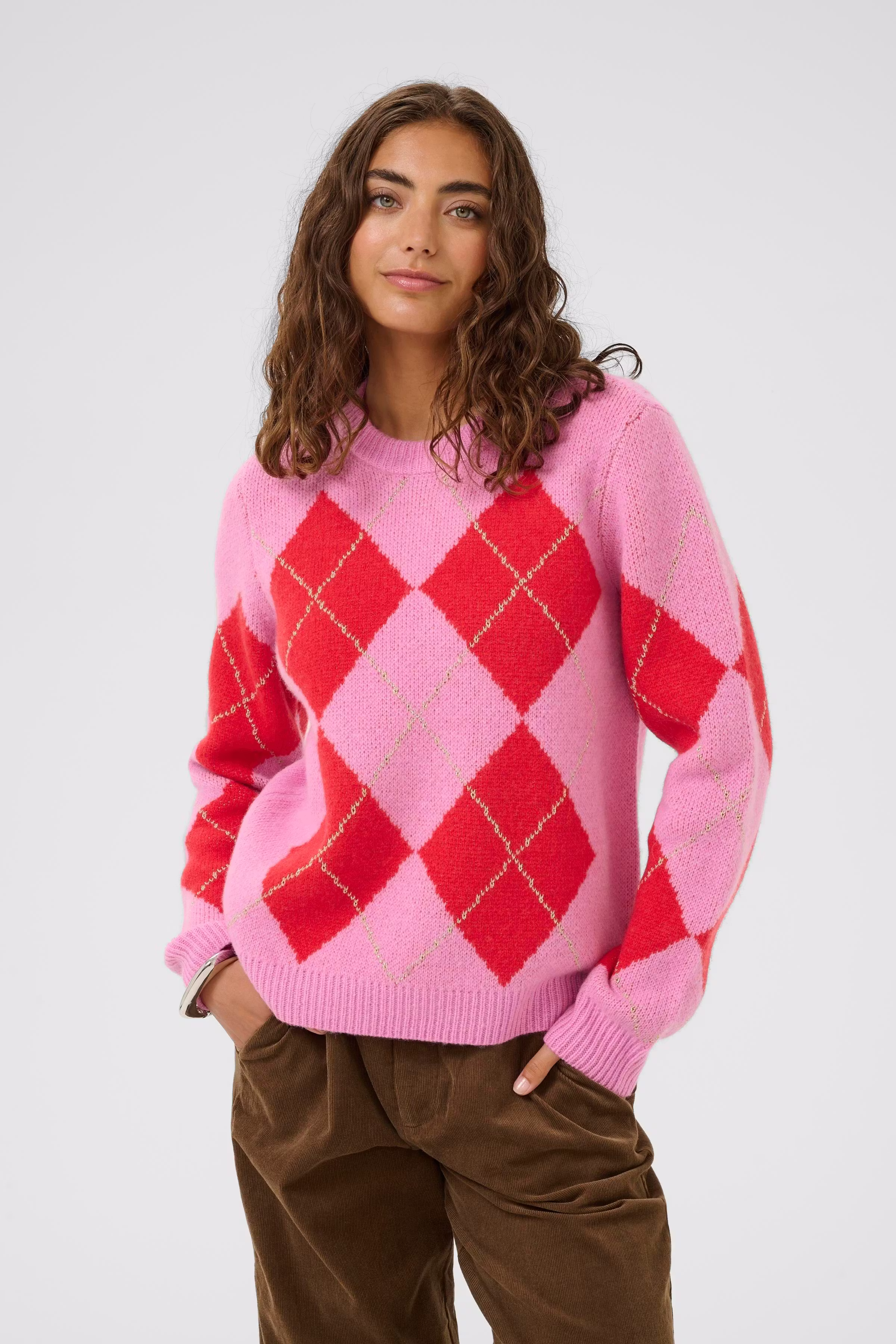 CUharlekin Wollen trui LOOKBOOK FRONT 50112740-1527181