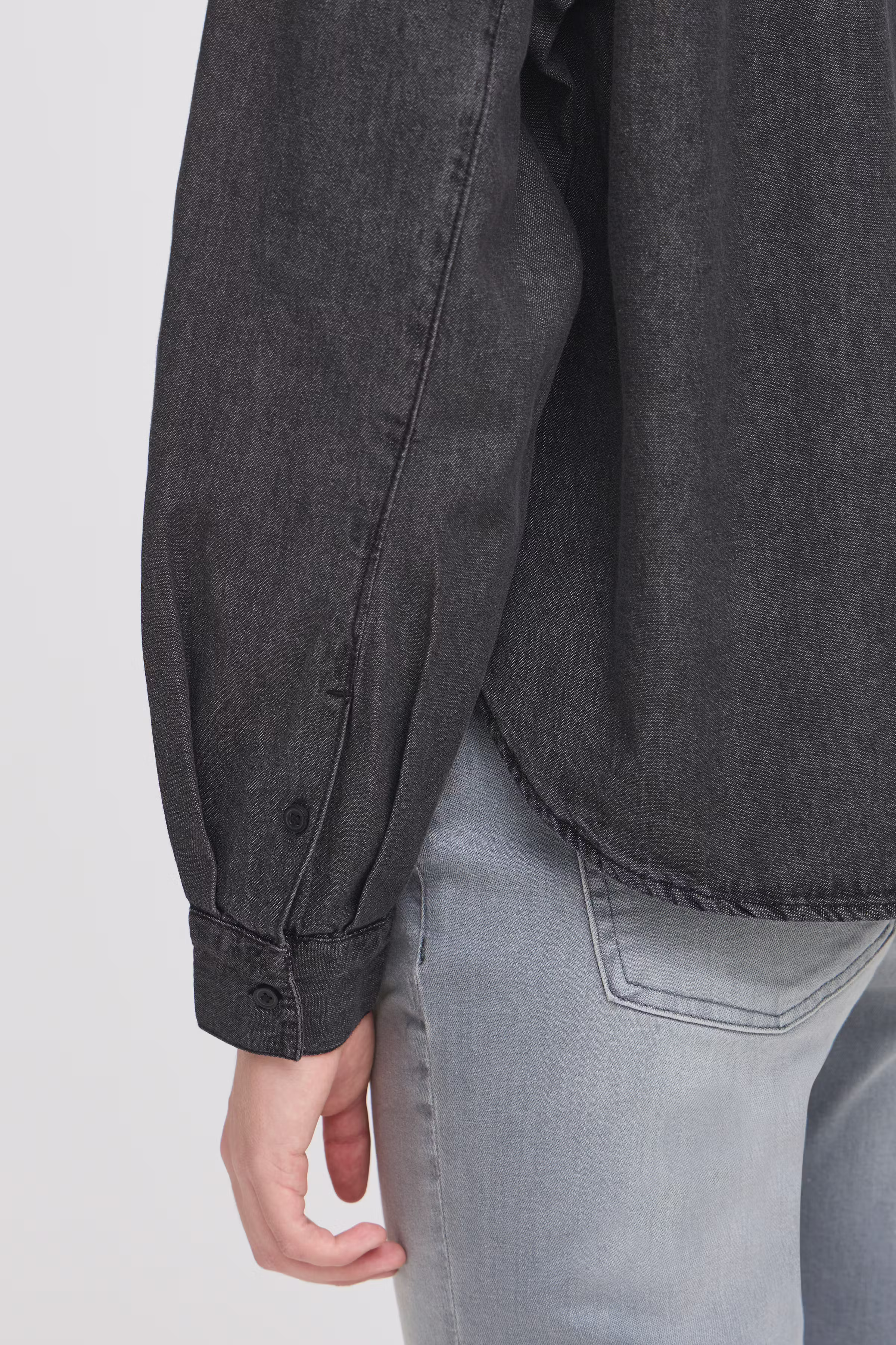 IHARCHER Denim blouse LOOKBOOK DETAIL 20122389-200341