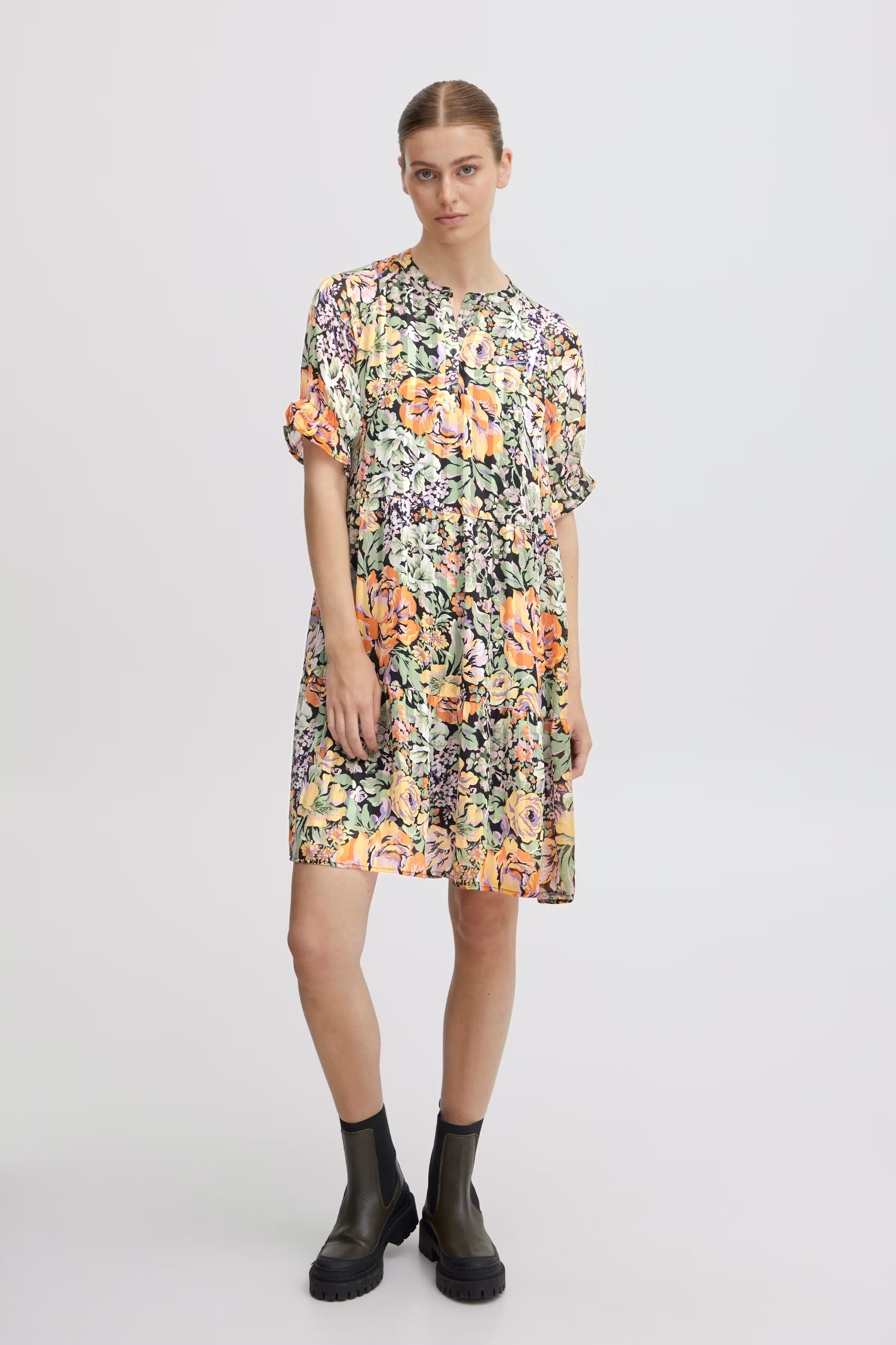 IXDRAMA Kjole LOOKBOOK FRONT 20117996-202035