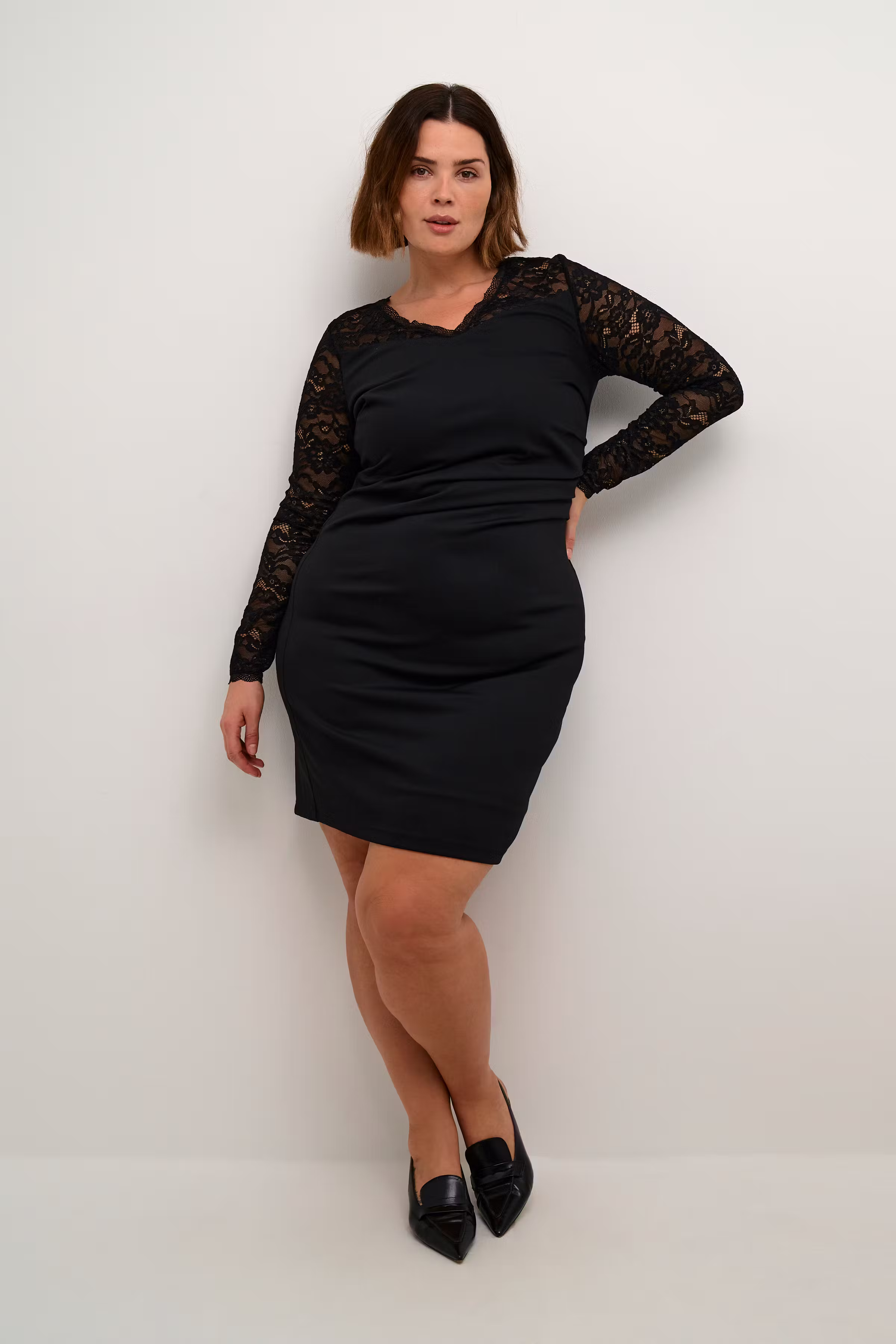 KCindi Blondekjole LOOKBOOK FRONT 10581932-100121