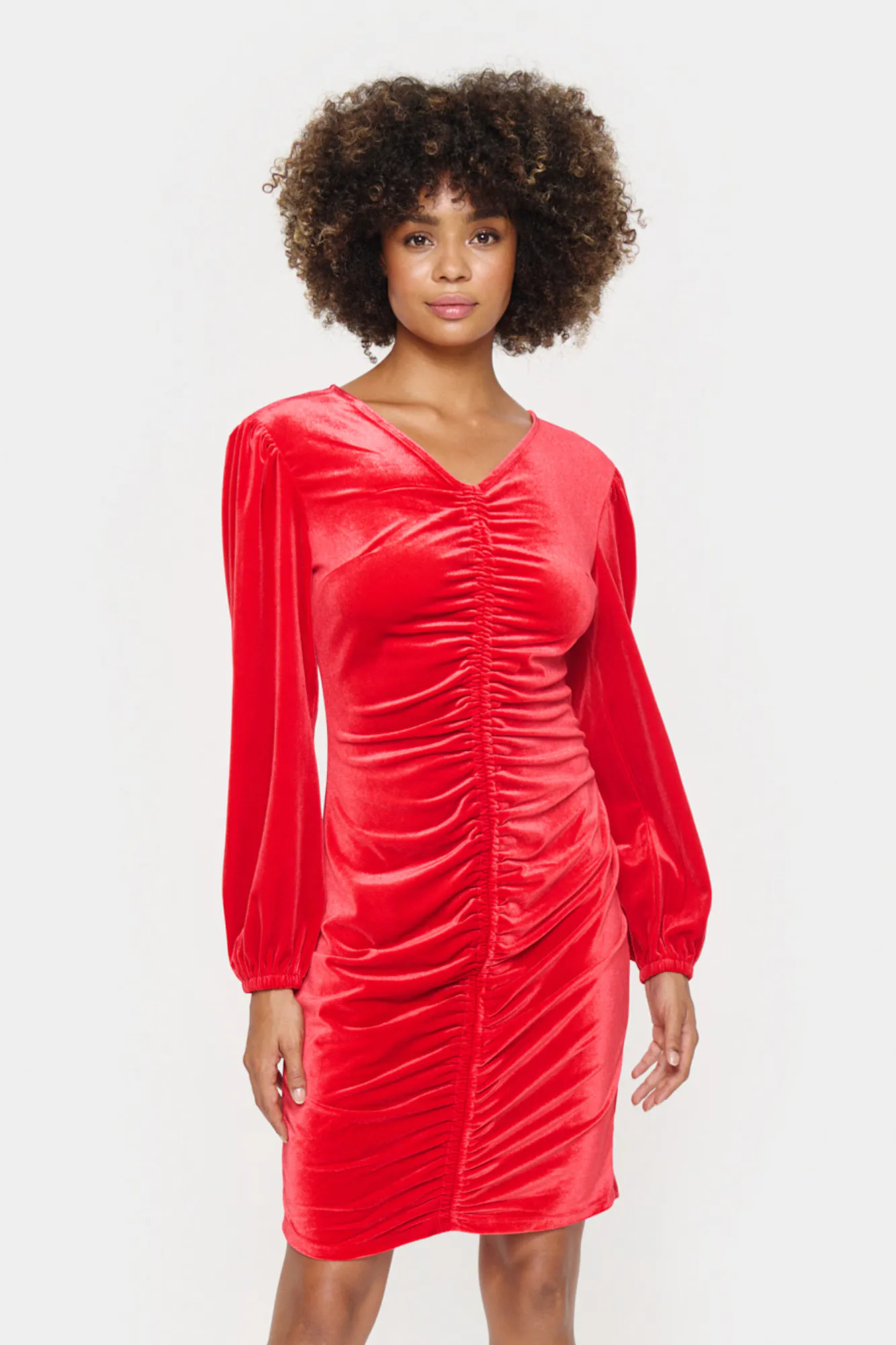 HebaSZ Velvet Kleid LOOKBOOK FRONT 30513638-191763