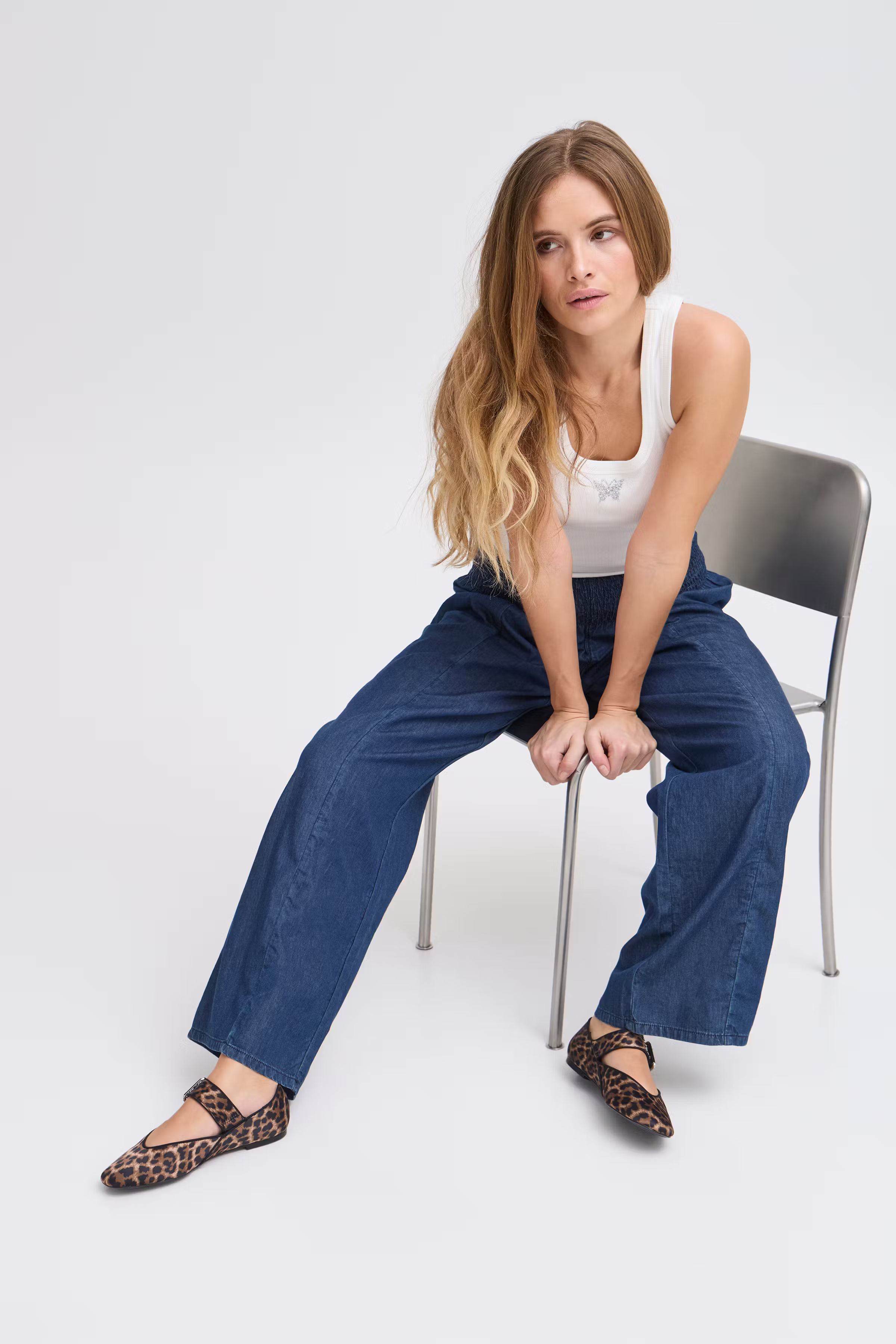 PZJILL Straight Bukser LOOKBOOK DETAIL 50209228-200002