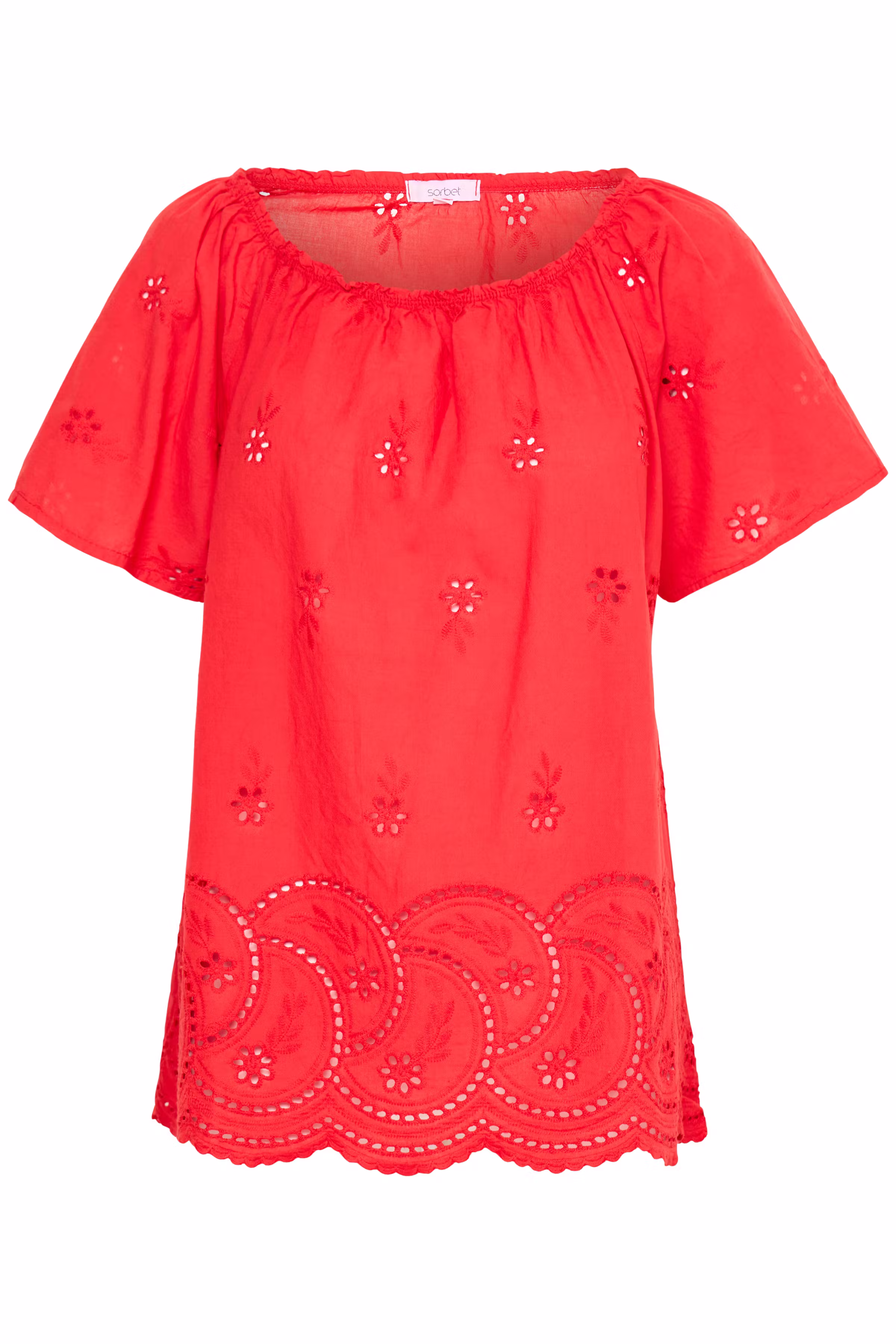 Kortermet bluse PACK FRONT 22100598-171663