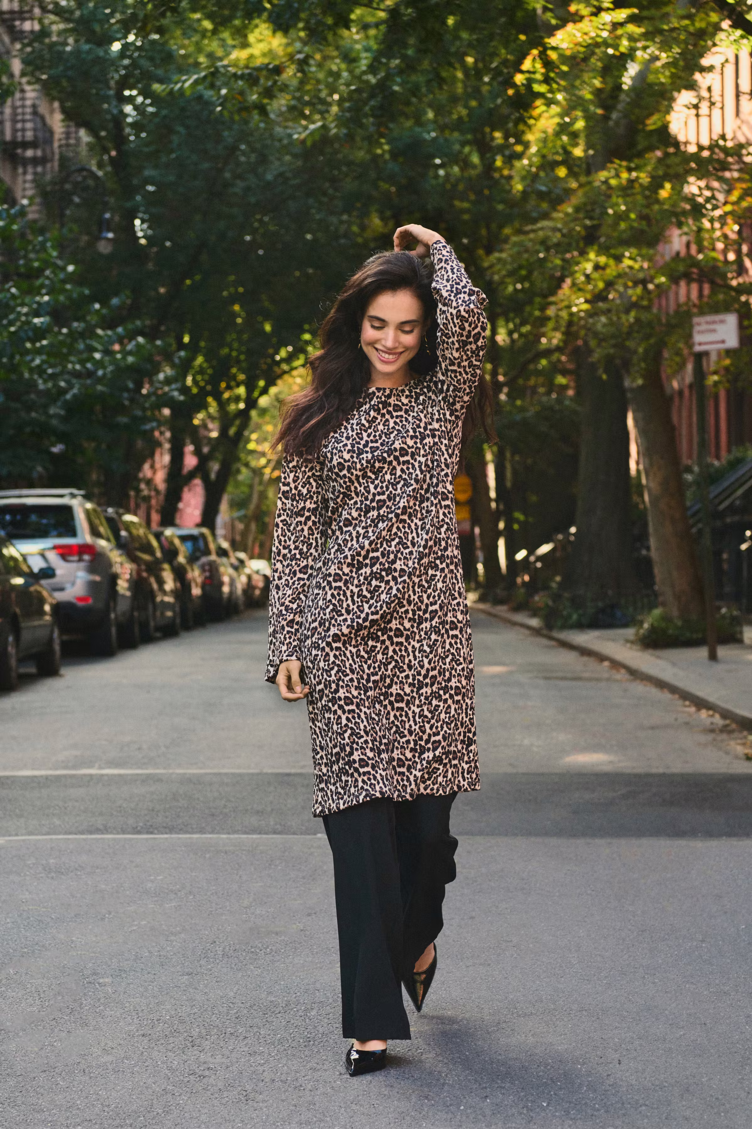 IlyssaSZ Leopard Kjole LOCATION NONE 30513752-302839