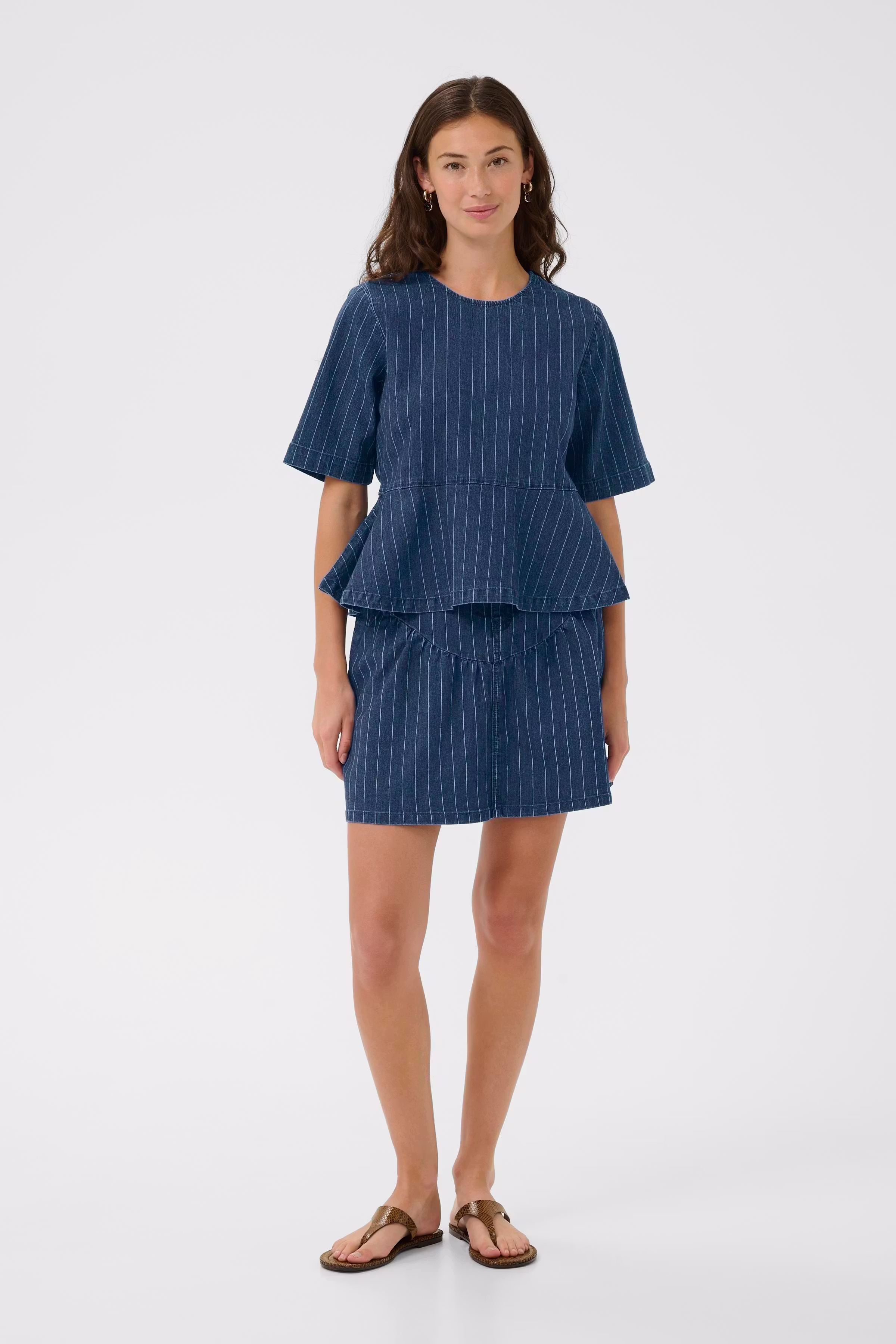 CUmai Denimbluse LOOKBOOK FRONT 50113088-500029