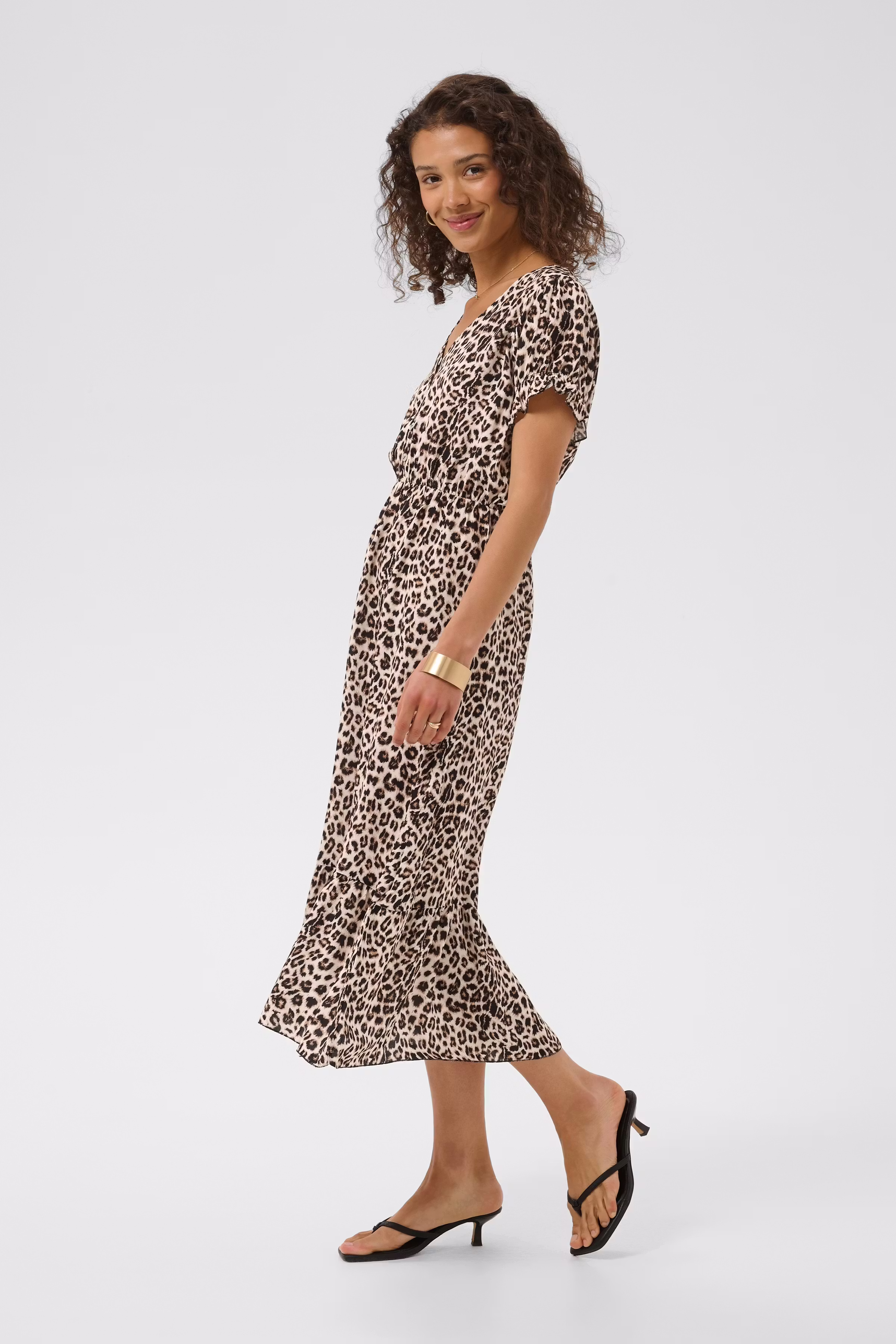 CRLina Leopard kjole LOOKBOOK FRONT 10650818-103779