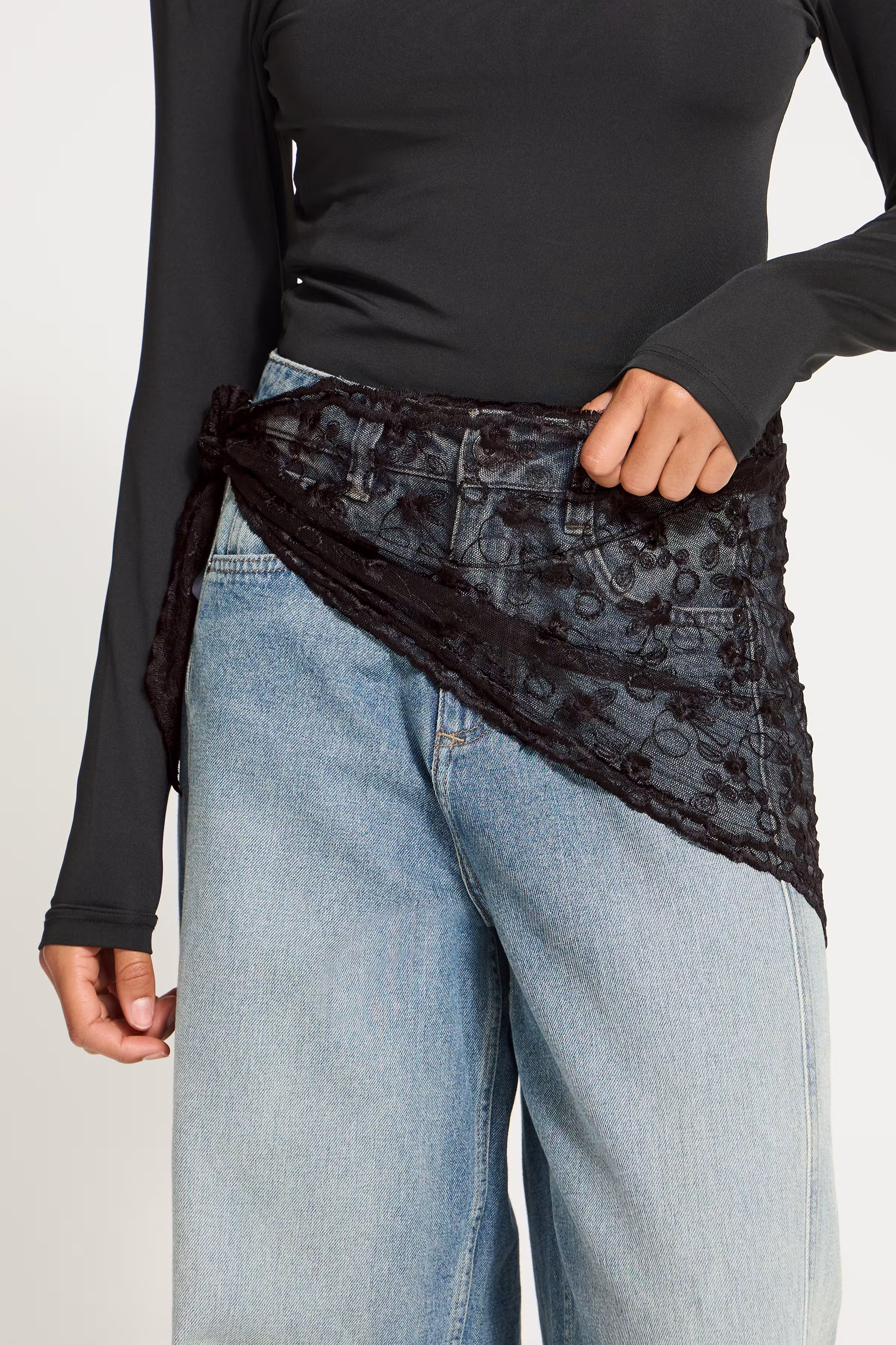 IABLONDE Tørklæde LOOKBOOK DETAIL 20127193-194008