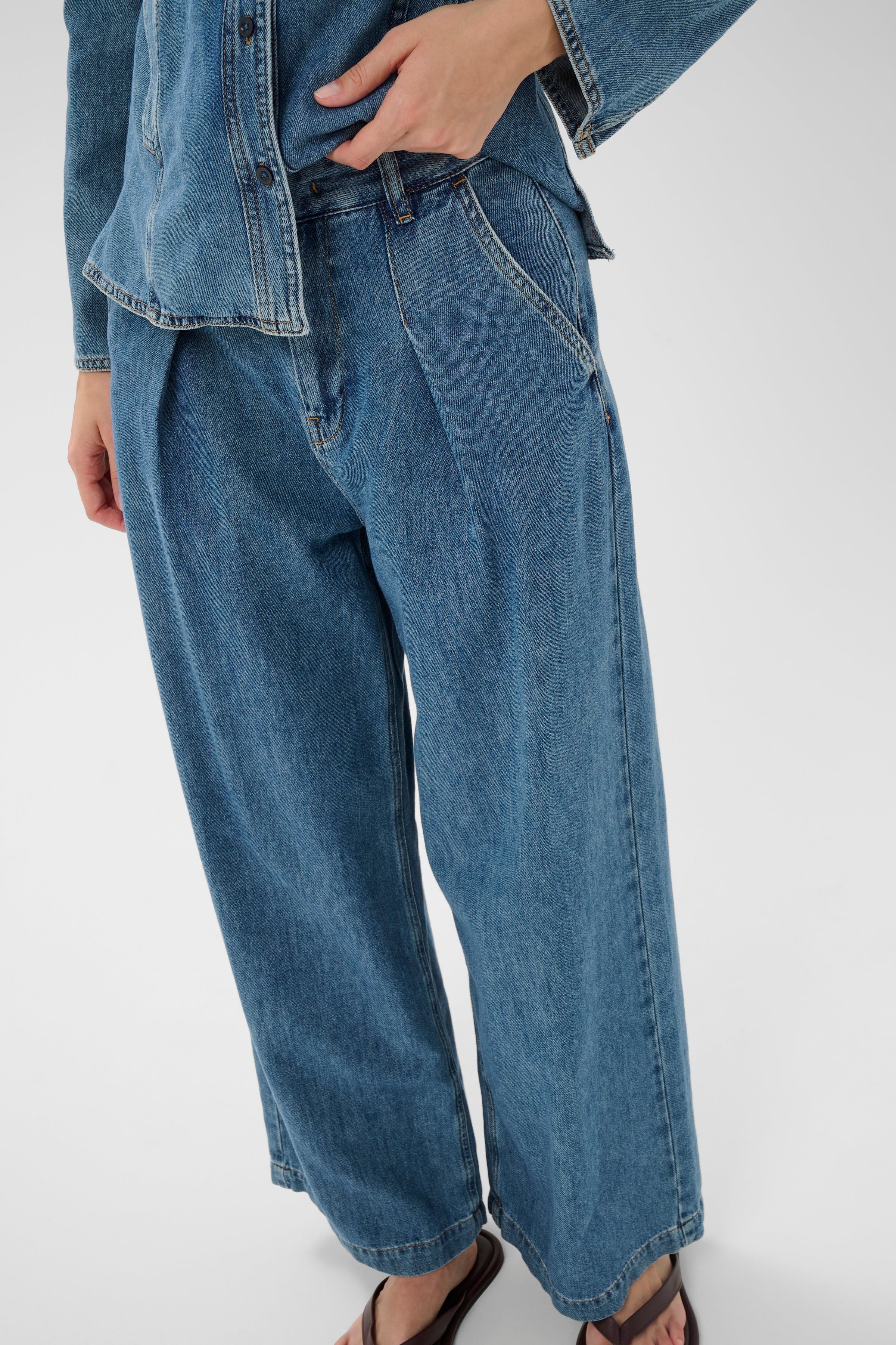 DOPHINAIW WIDE Broek LOOKBOOK DETAIL 30112324-900006619