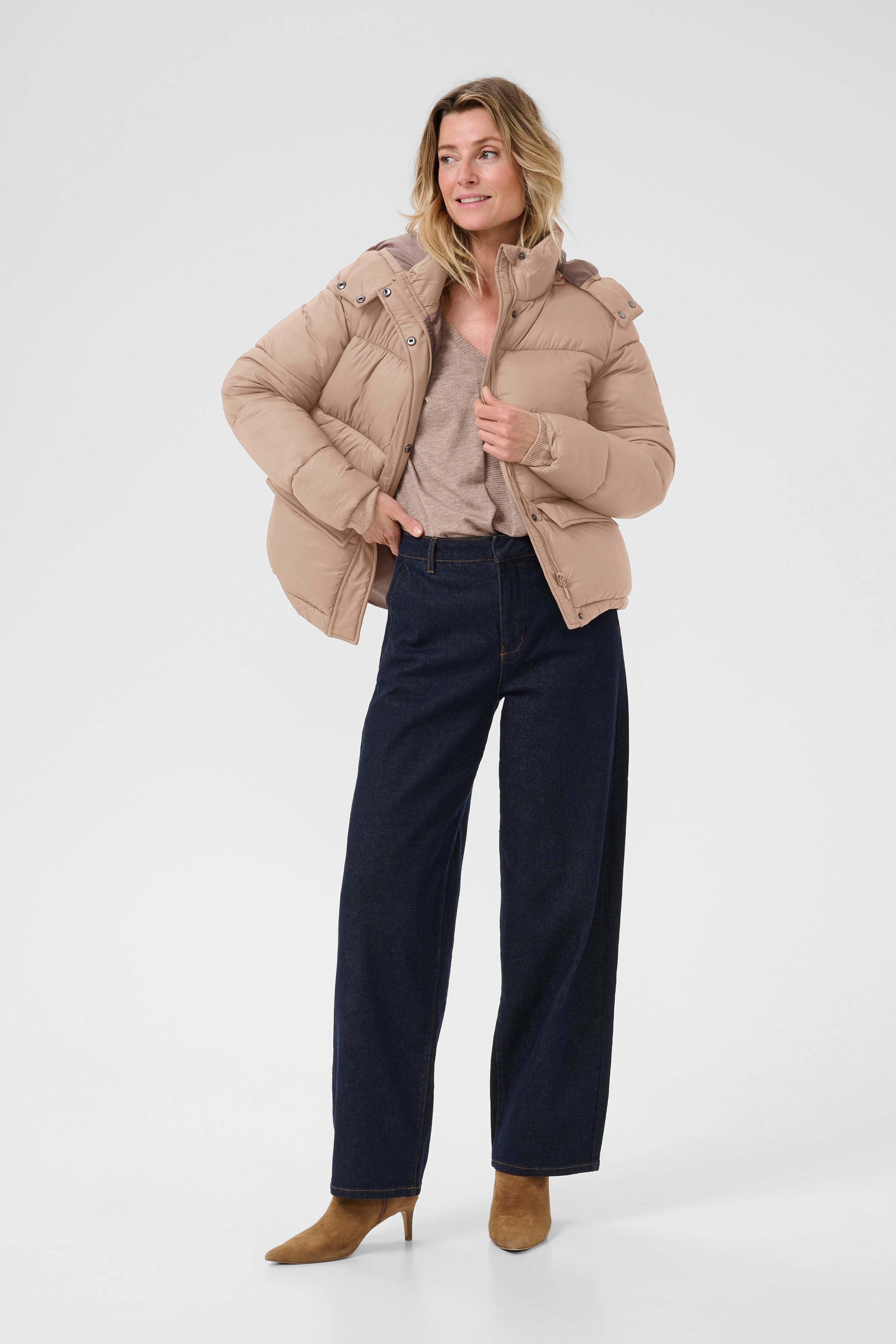 CRGaiagro Puffer jacke LOOKBOOK FRONT 10613933-170909