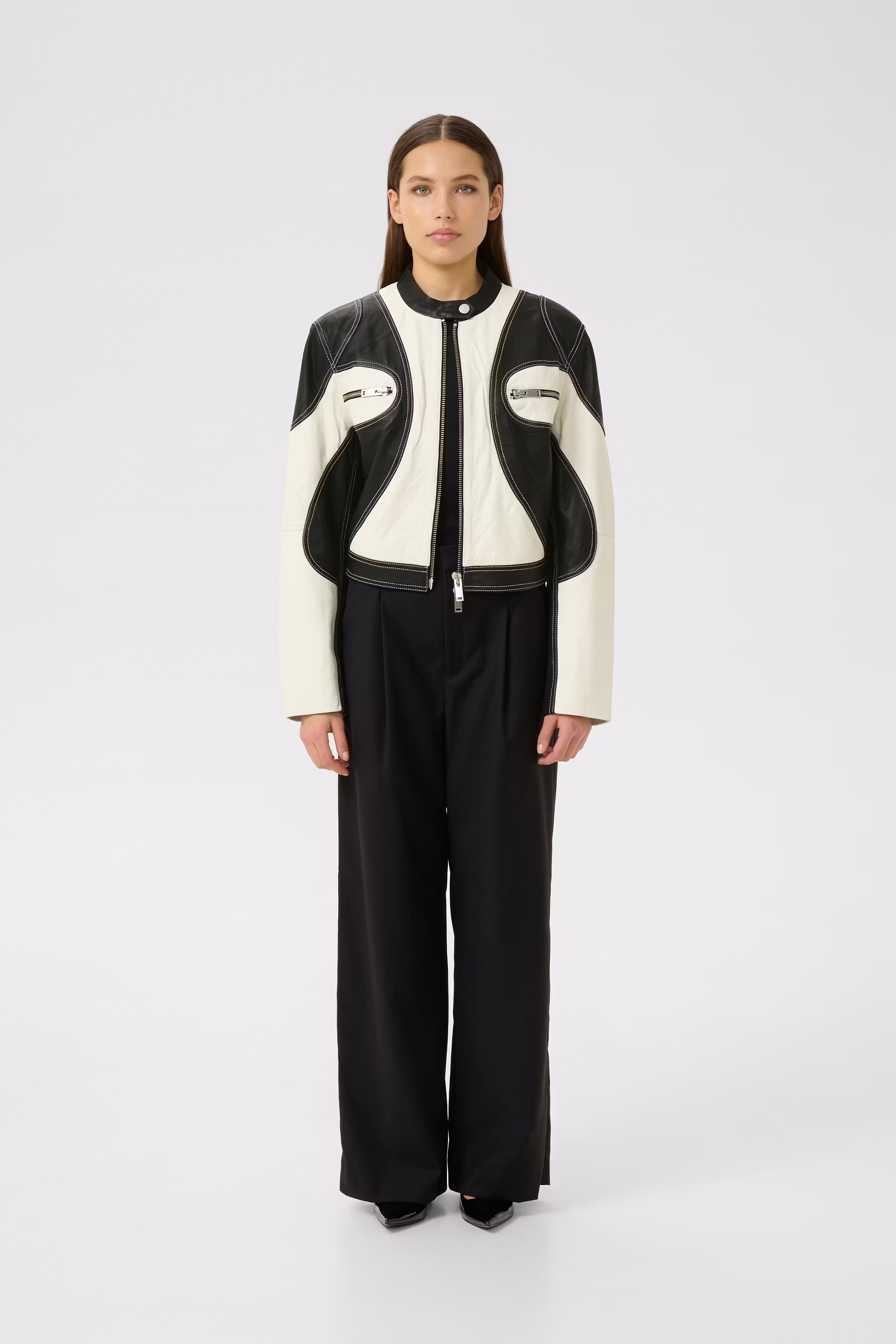 GZbirka Leather jacket LOOKBOOK FRONT 10909932-100017