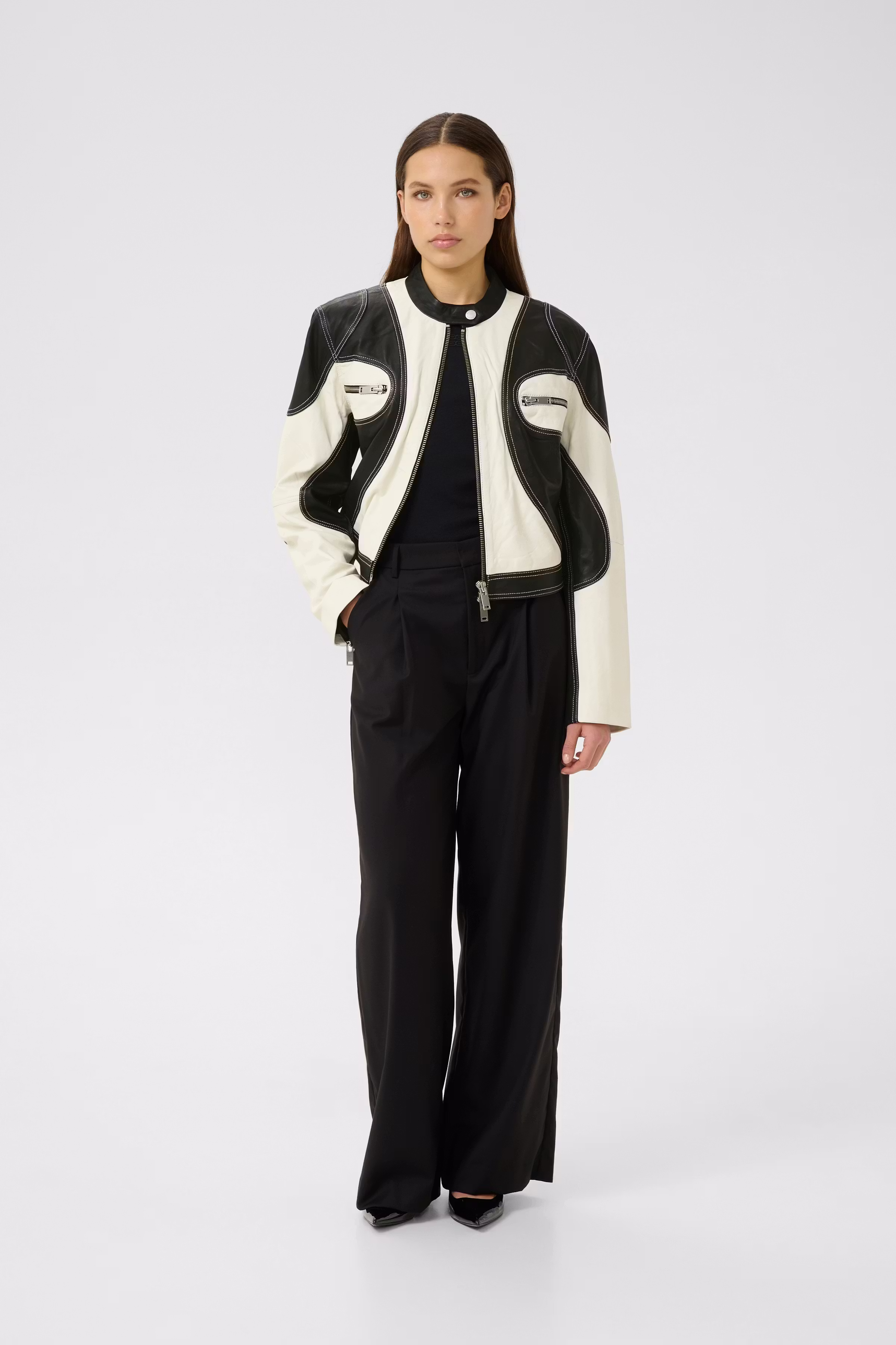 GZbirka Leather jacket LOOKBOOK FRONT 10909932-100017