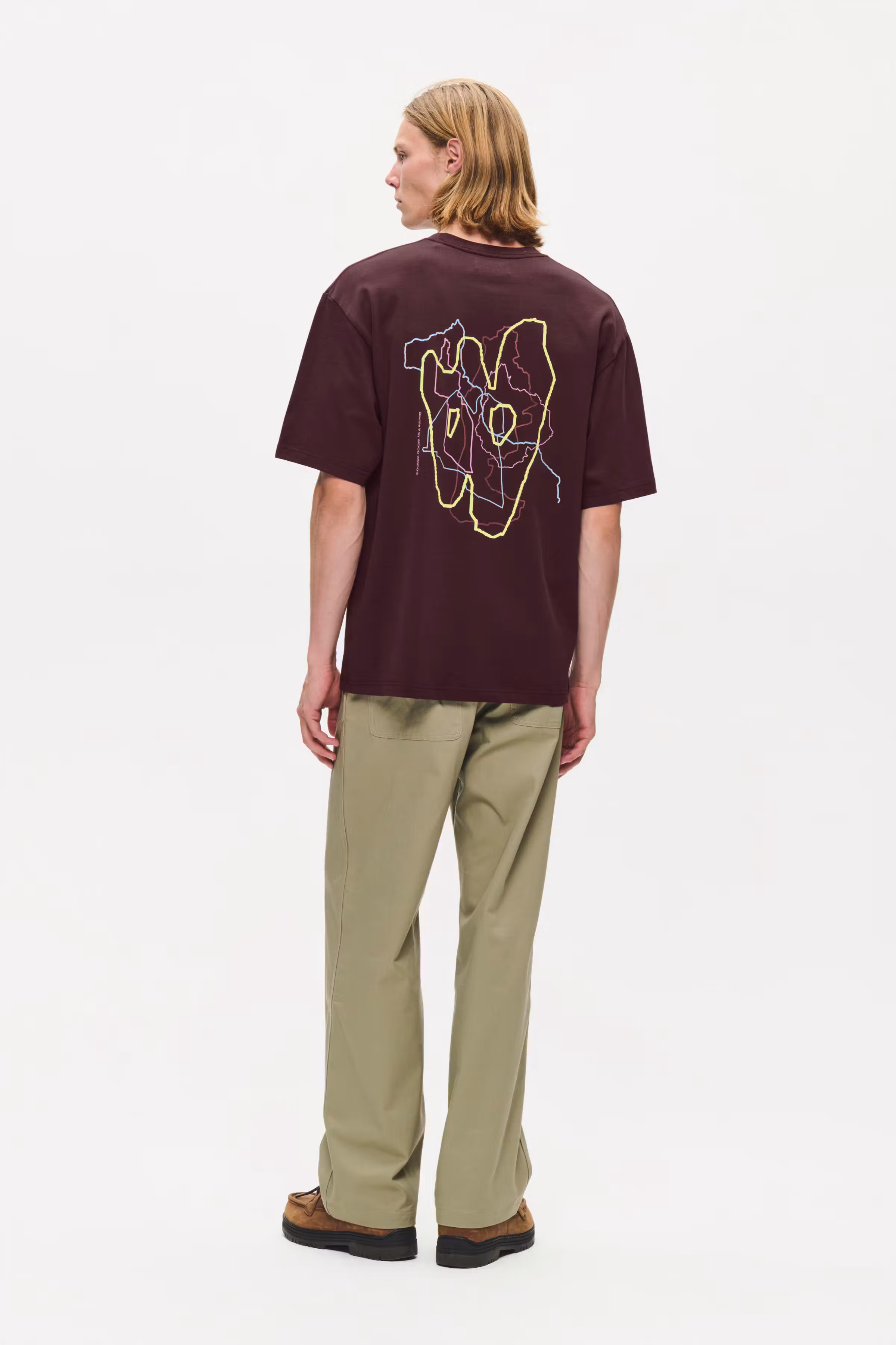 WWLiam routing T-shirt LOOKBOOK BACK 30252316-191619