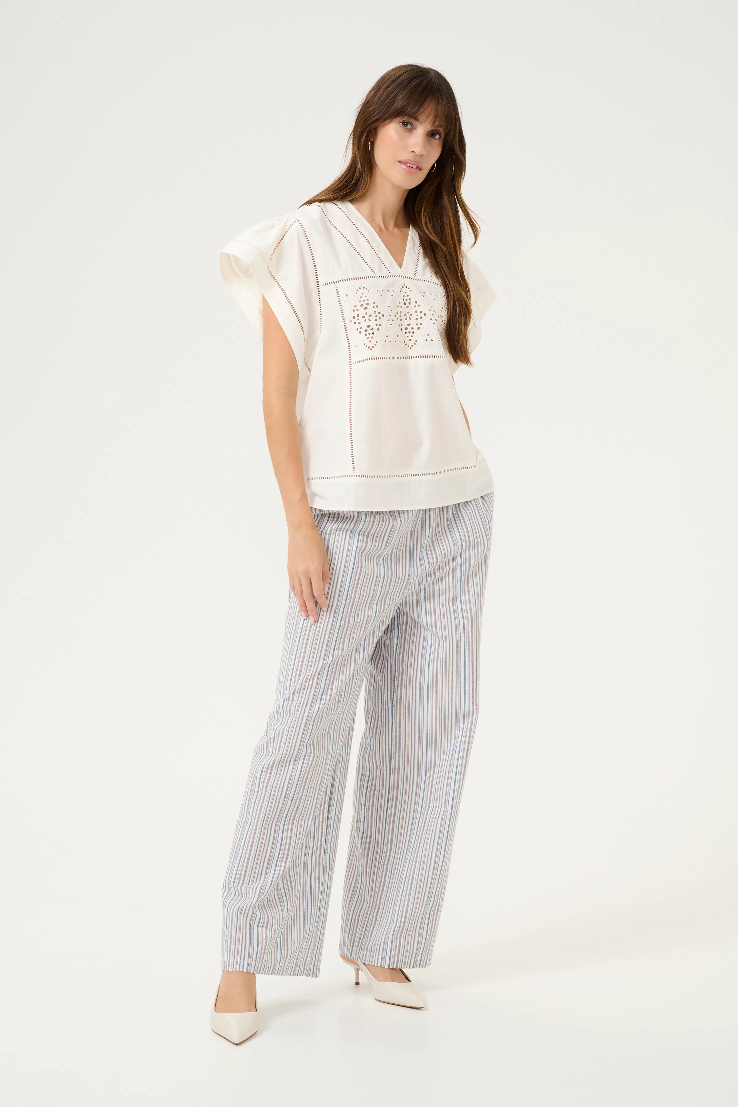 CUleso Bluse LOOKBOOK FRONT 50111832-500013