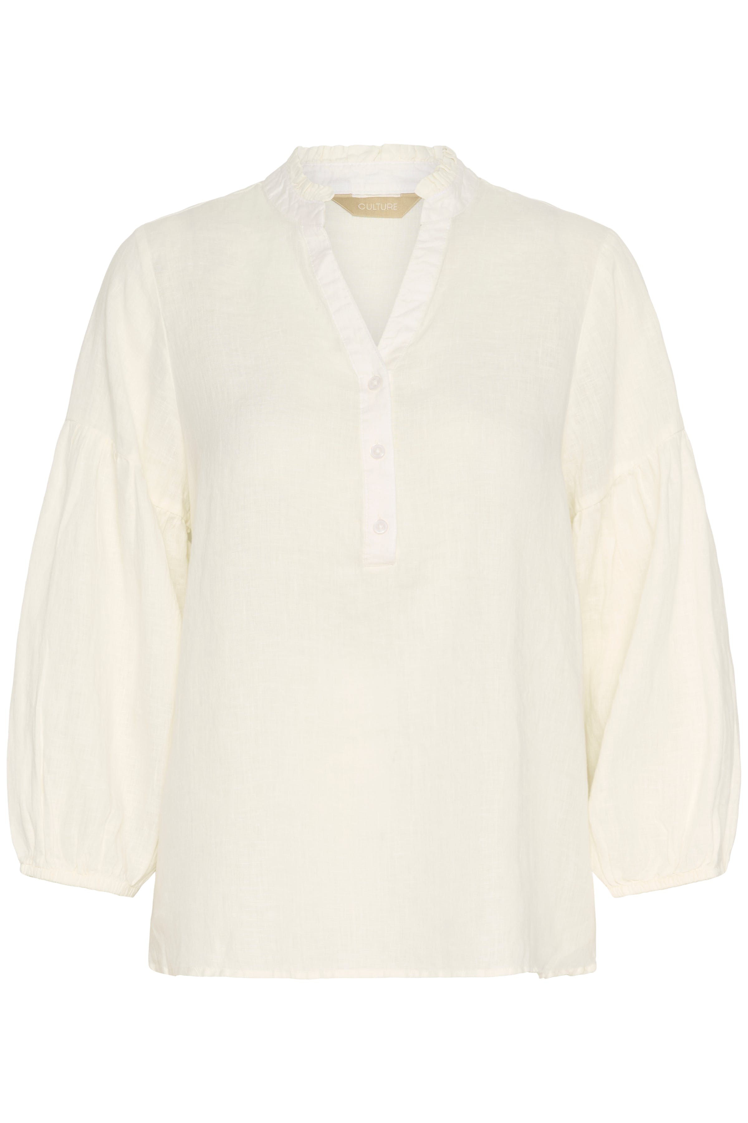 CUnyssa Blouse 100% Linen PACK FRONT 50111695-500013