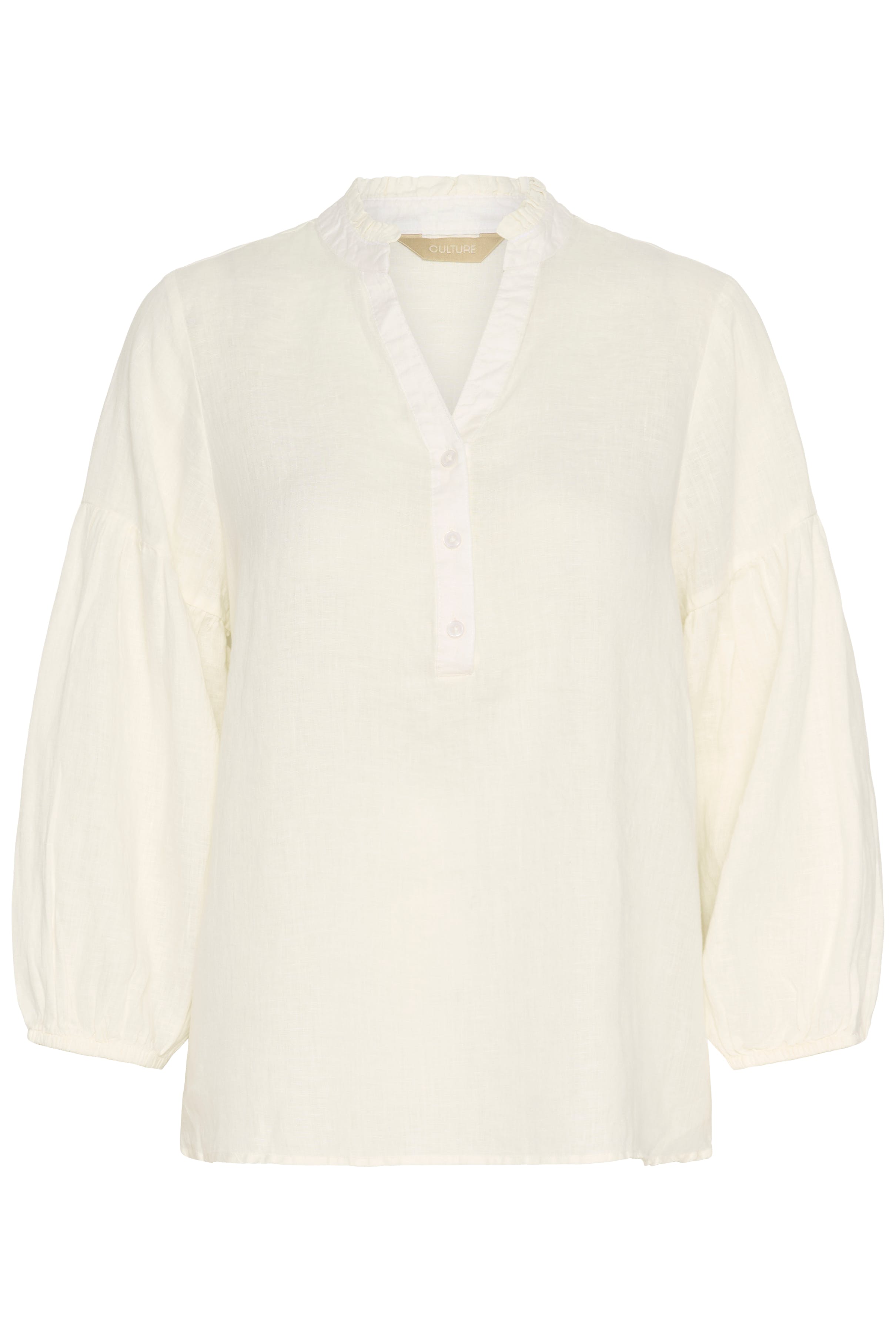 CUnyssa Blus 100% Linne  PACK FRONT 50111695-164019