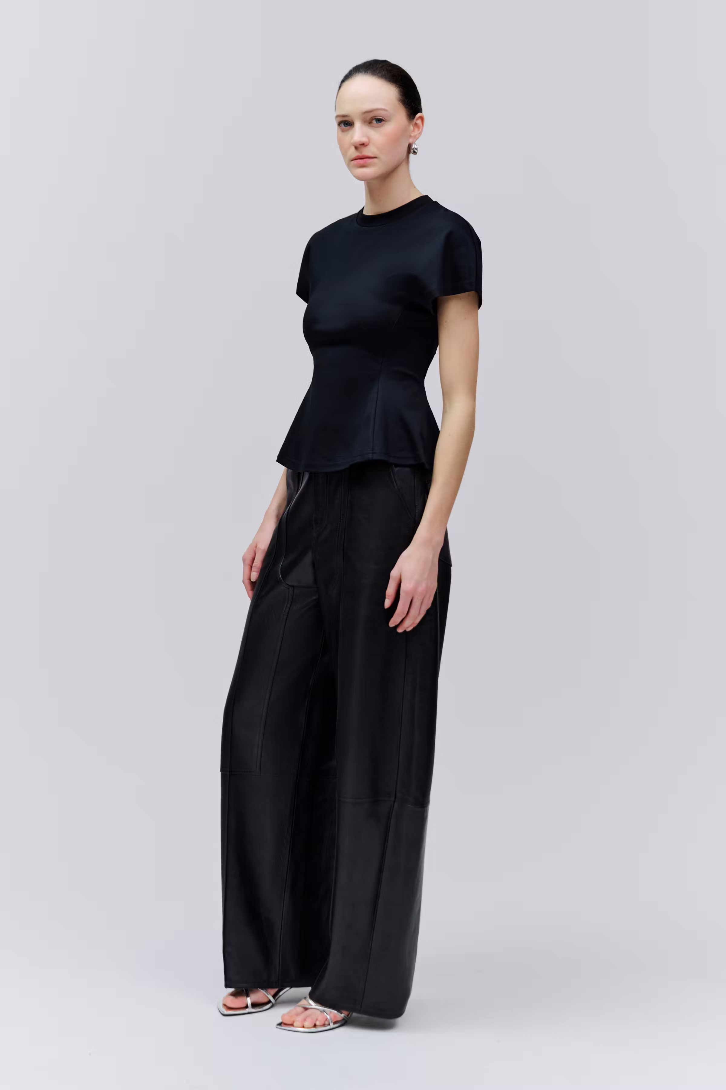 FERNANDA T-shirt LOOKBOOK FRONT 30600582-BK999