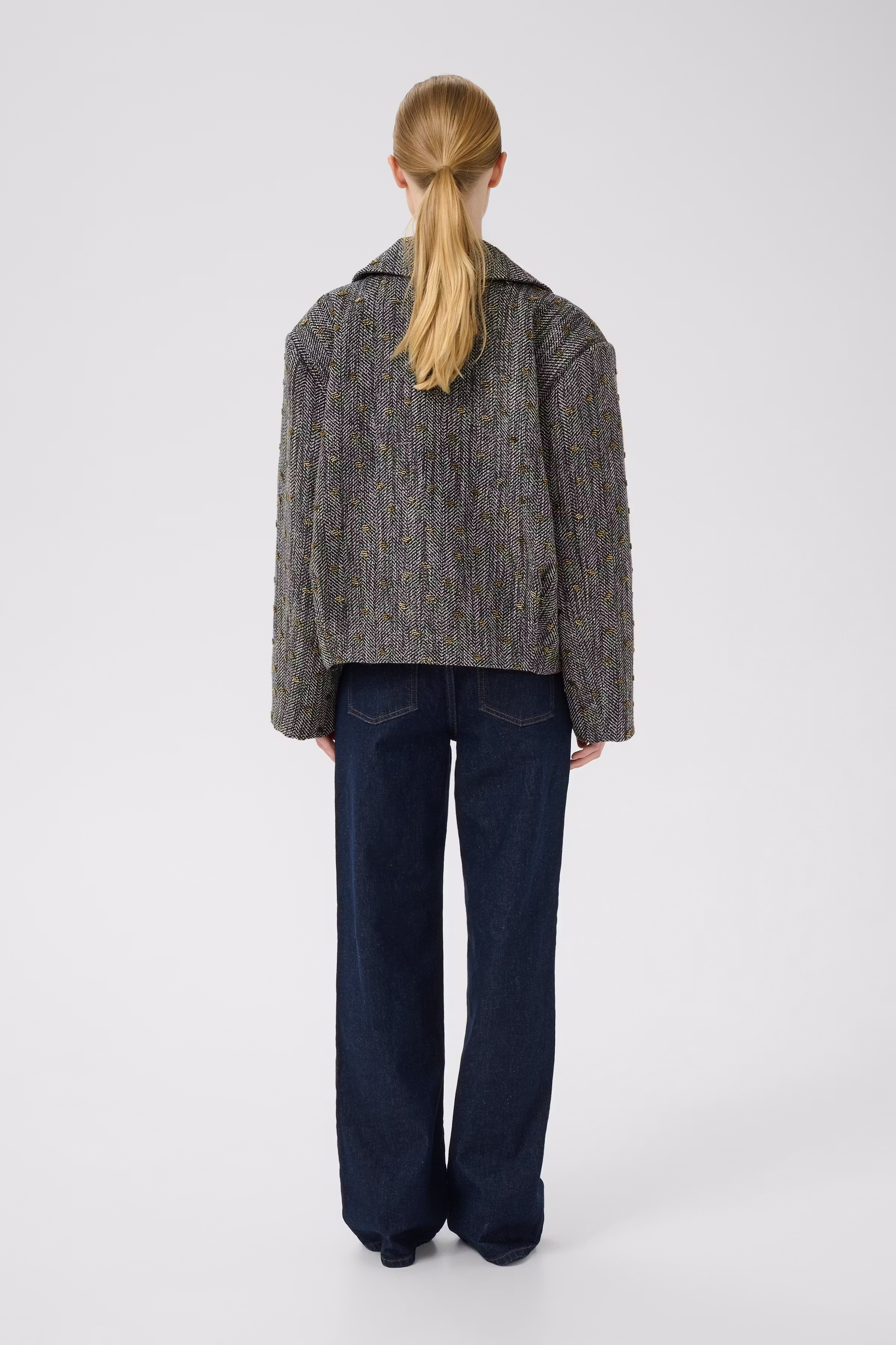 GZriva Blazer LOOKBOOK BACK 10910714-107732