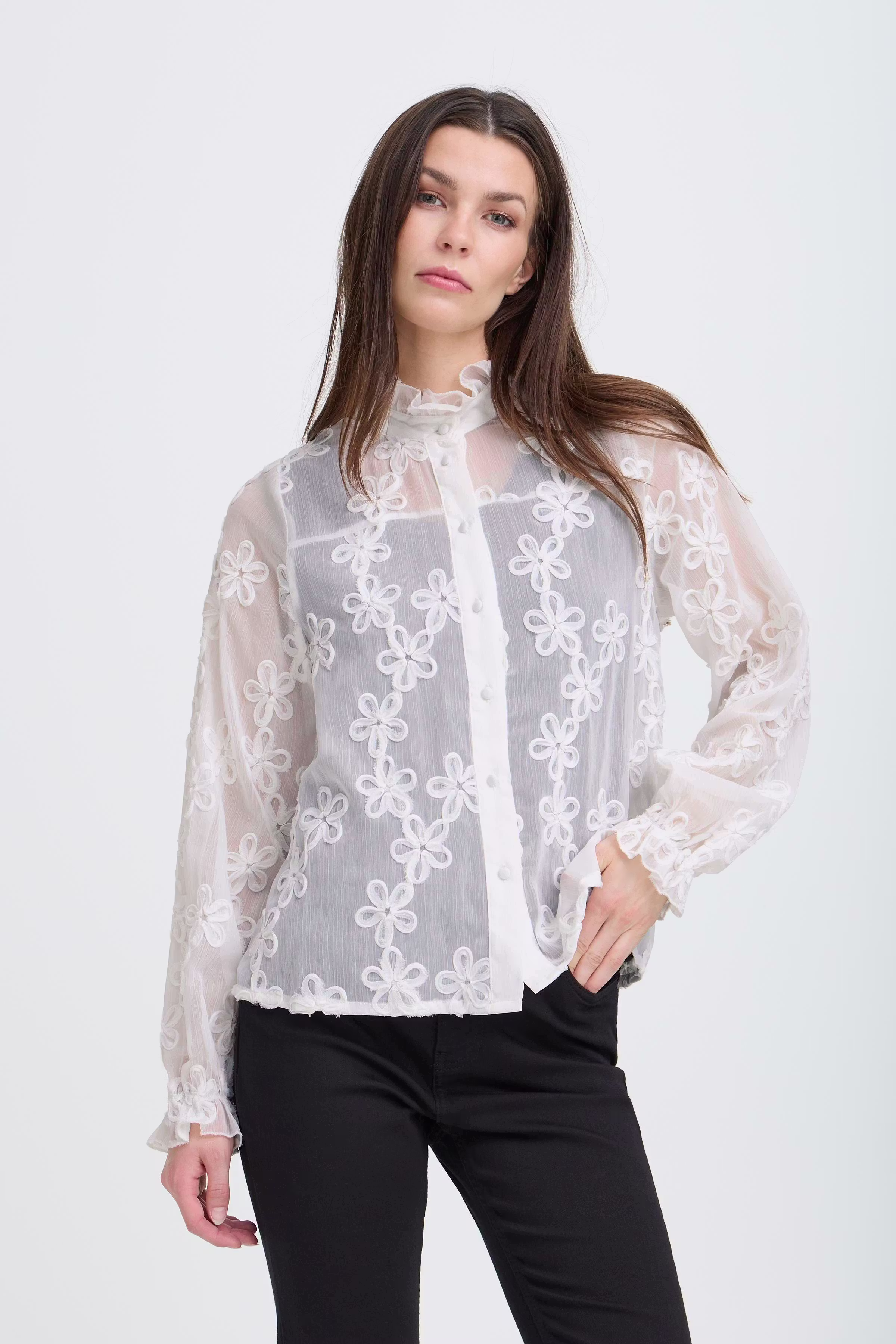 PZJIANA Skjorta LOOKBOOK FRONT 50209247-114201
