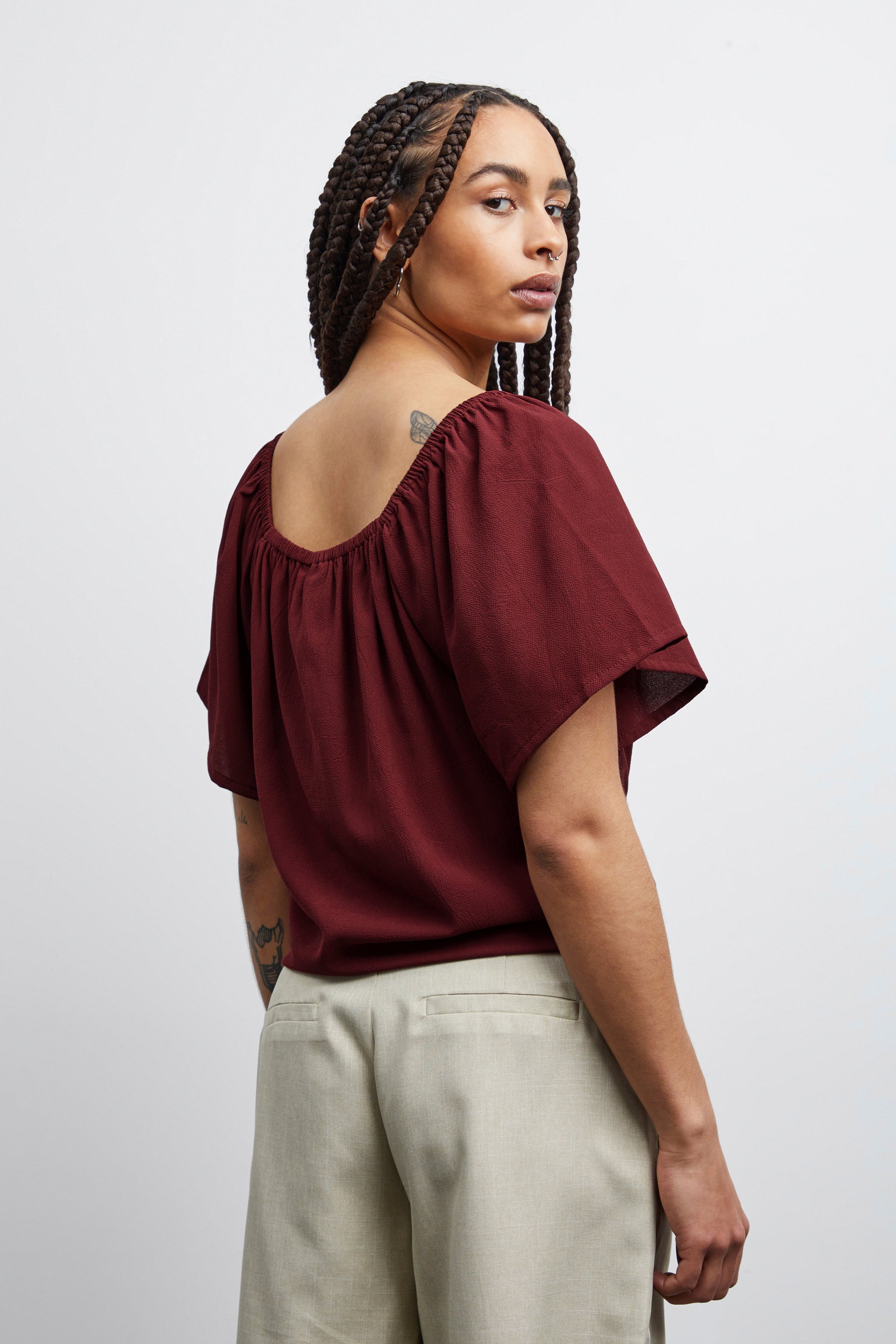 IHGITTY Bluse LOOKBOOK BACK 20118387-191526