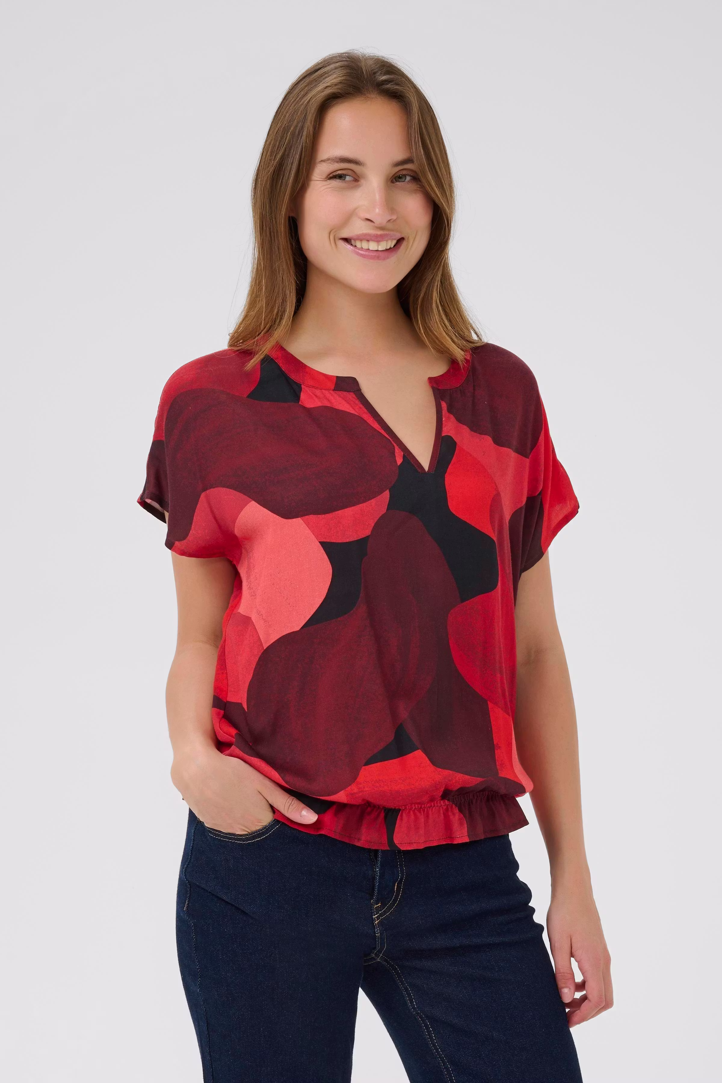 CUdana Blouse LOOKBOOK FRONT 50110179-108496