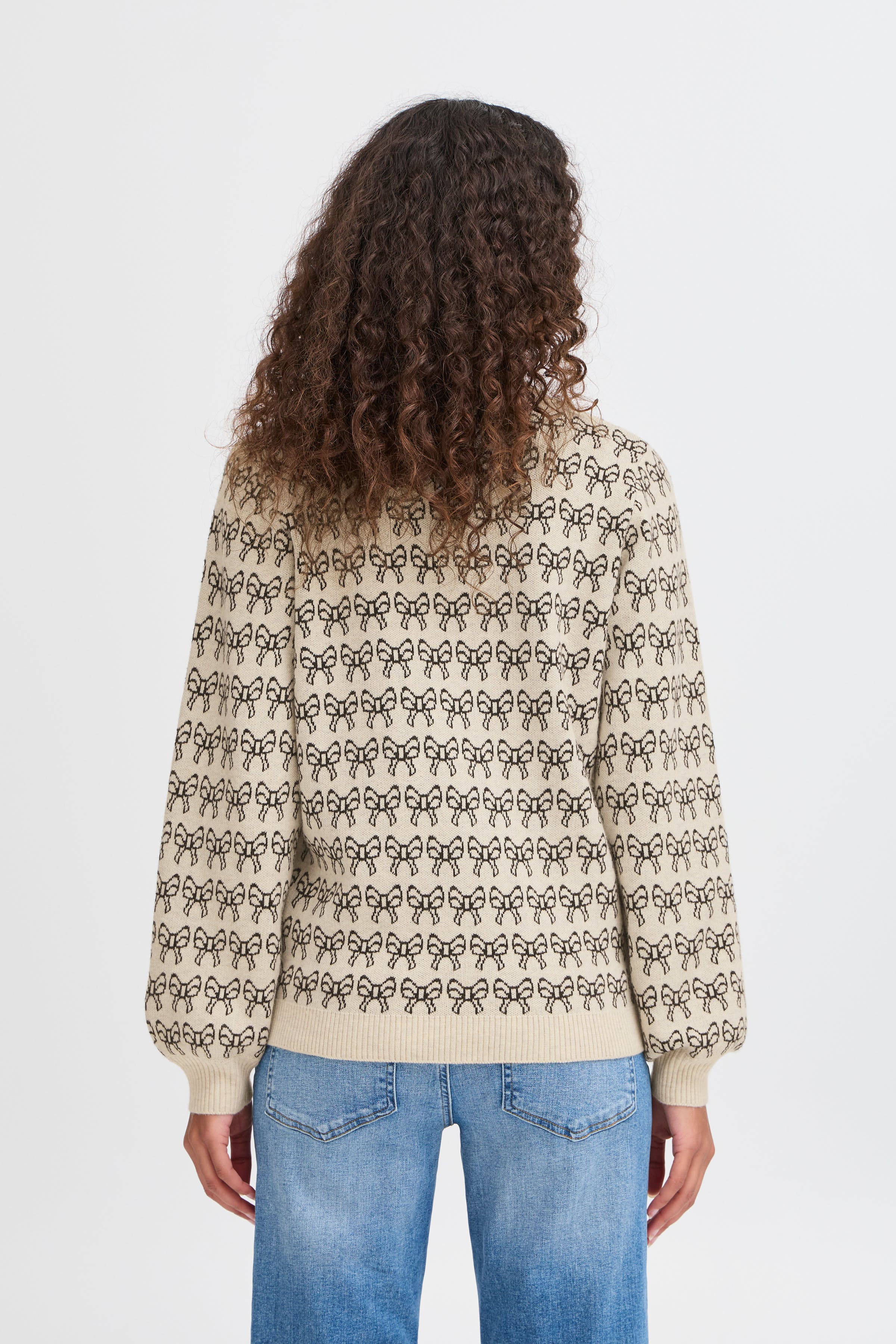 IHBRIELLE Knitted pullover LOOKBOOK BACK 20123477-204262