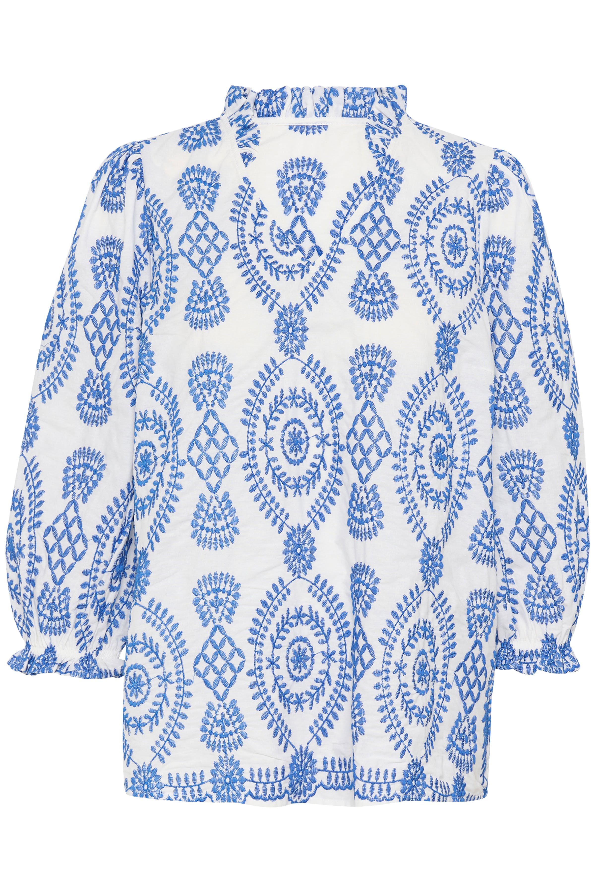 CUtia Blouse with embroidery PACK FRONT 50109439-500012