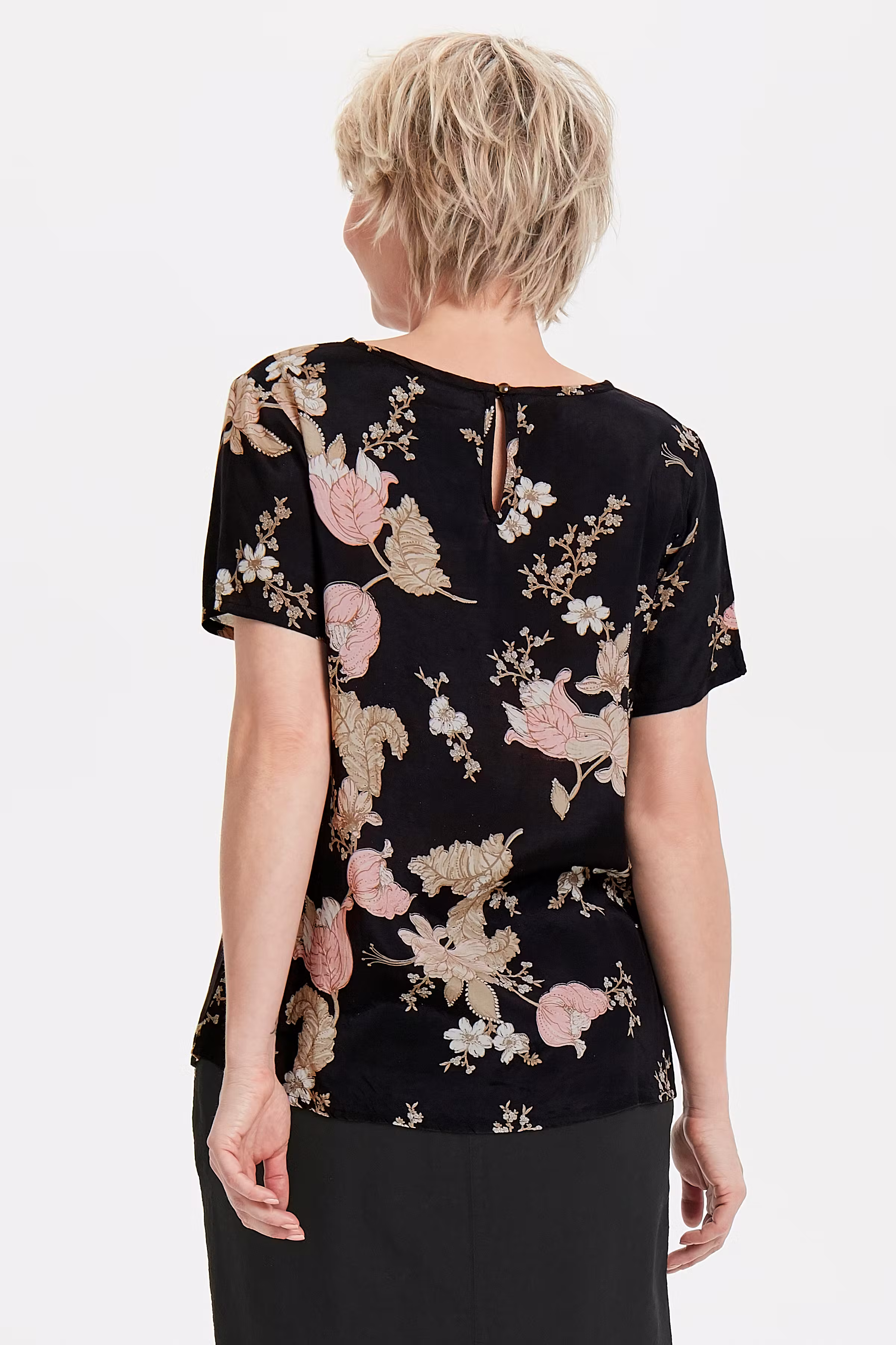 Kurzarm-Bluse LOOKBOOK BACK 10503135-50600