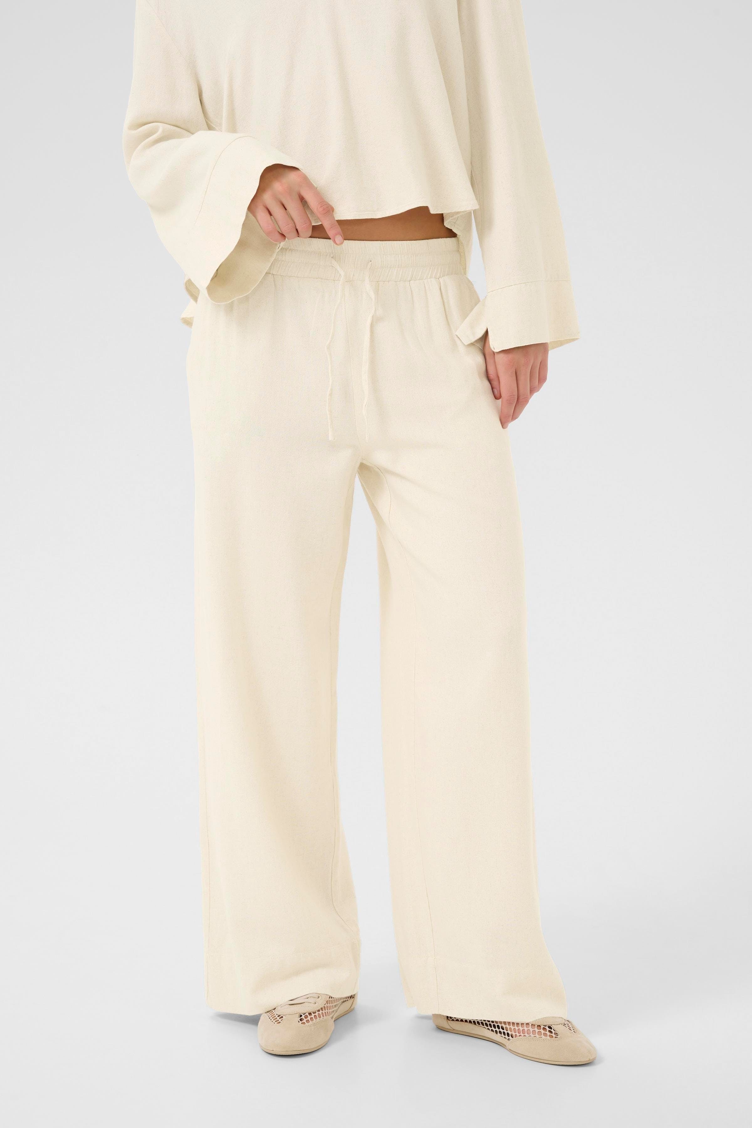 DiasMW Linnen Broek LOOKBOOK FRONT 10704701-1243011