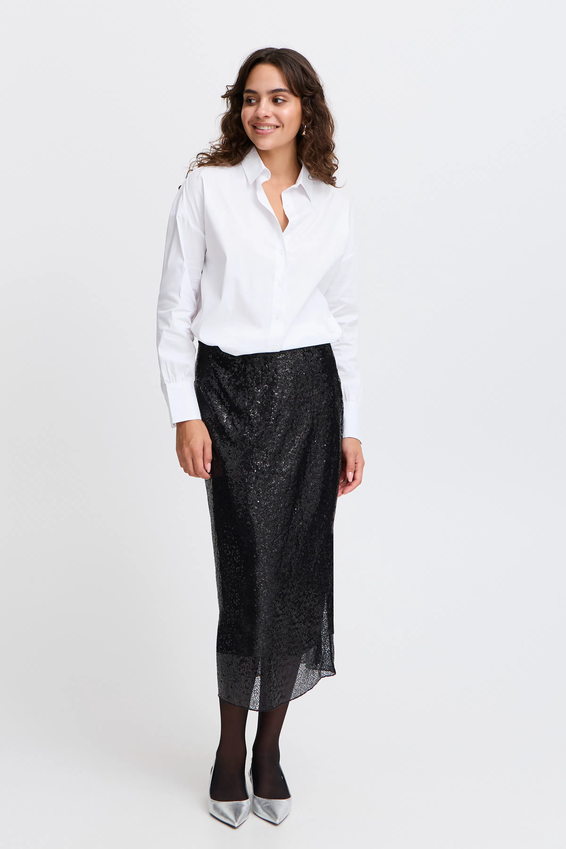 FRCOSIMA Skjørt LOOKBOOK FRONT 20615015-200115