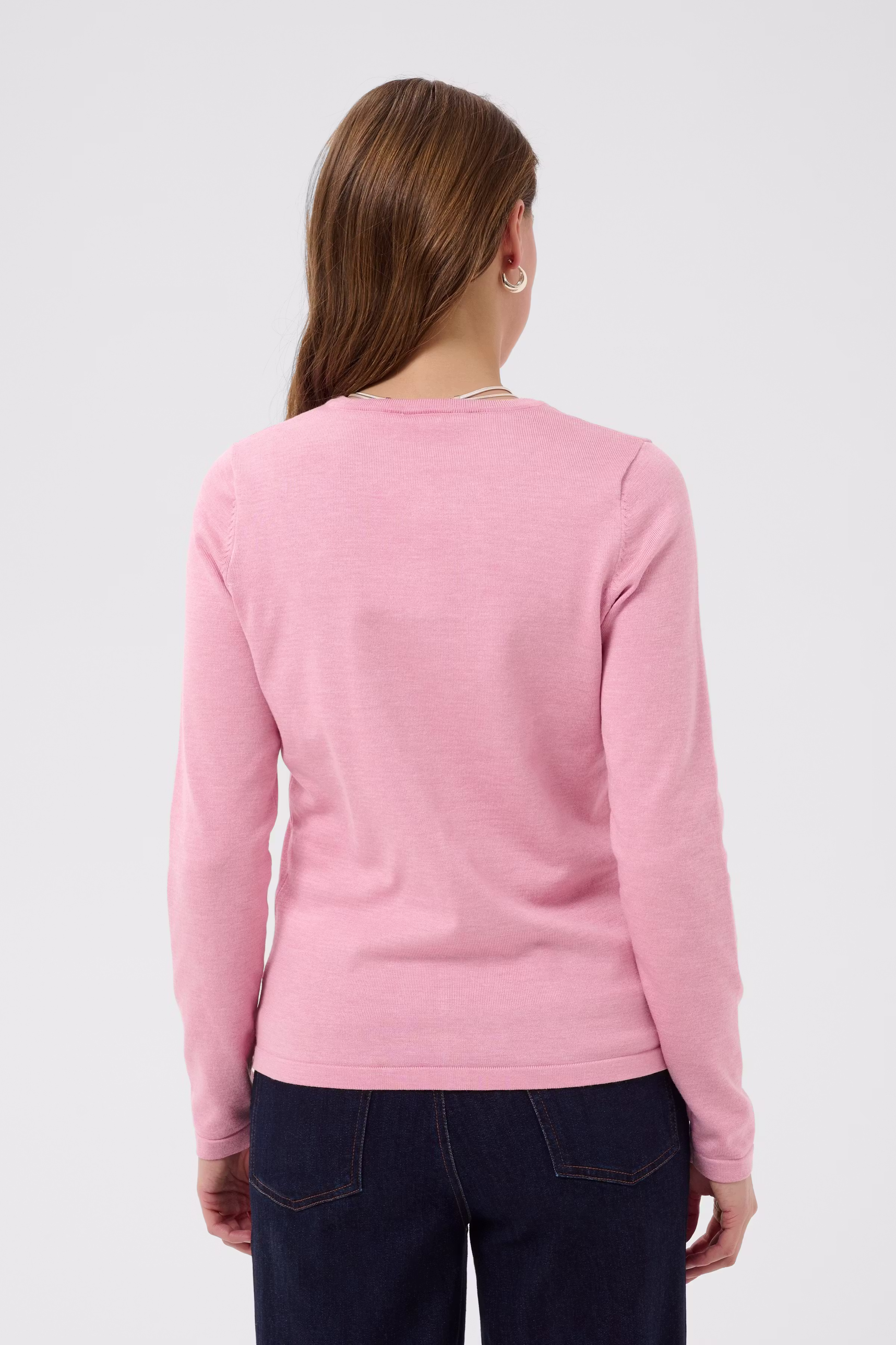 MilaSZ R-Neck Cardigan LOOKBOOK BACK 30500005-1423071