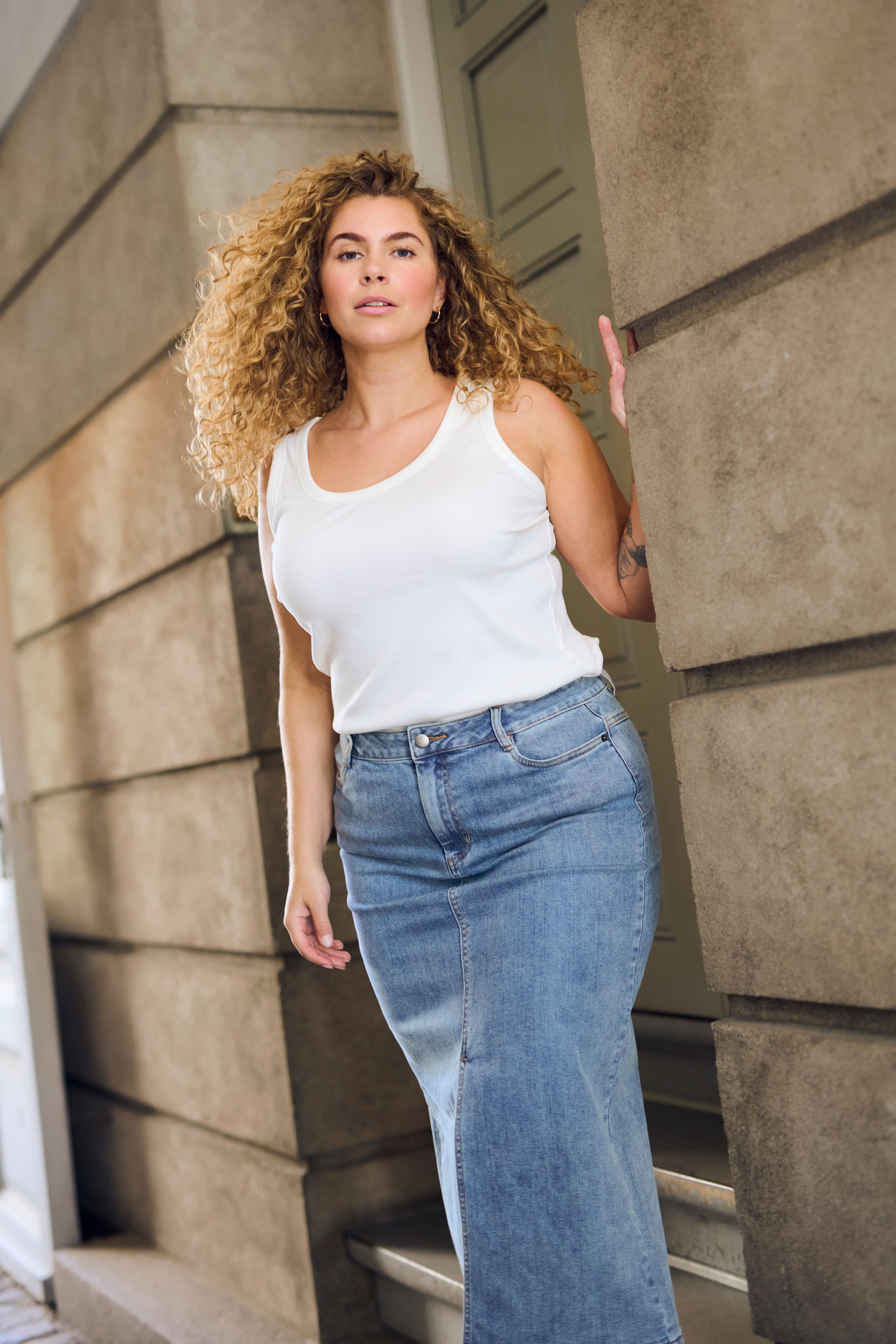 KCmarna Denimkjol LOCATION NONE 10582495-103166