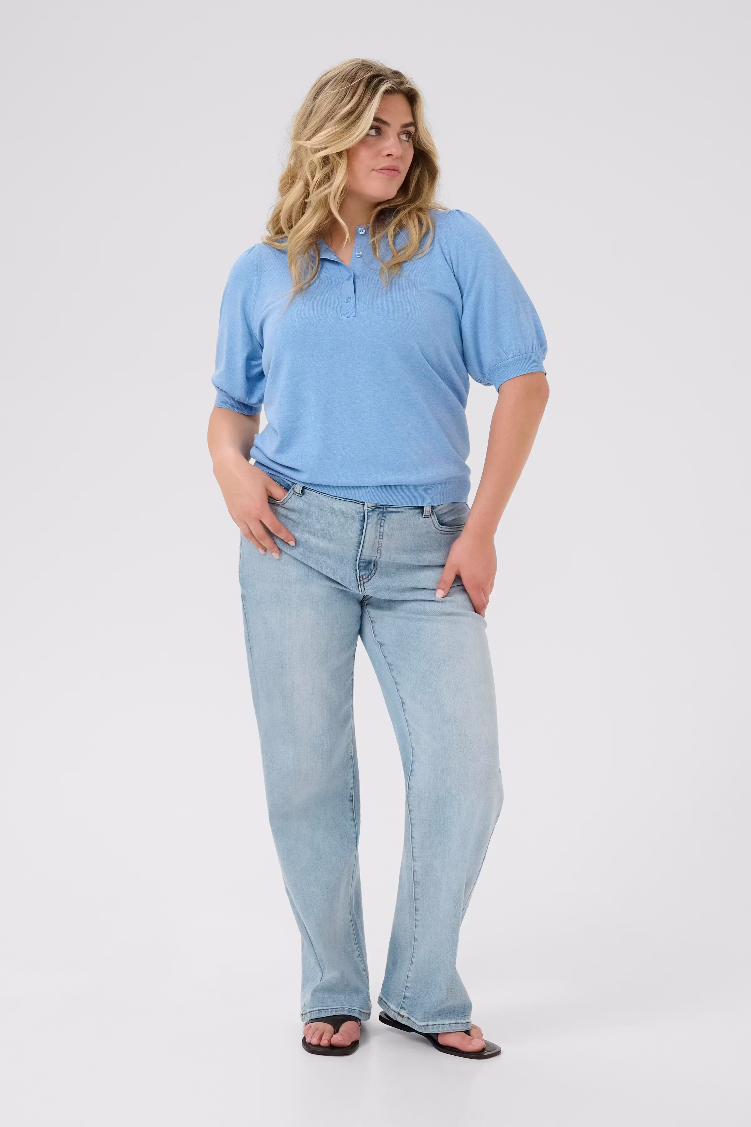 KClizzy Poloskjorte LOOKBOOK FRONT 10583731-1539301