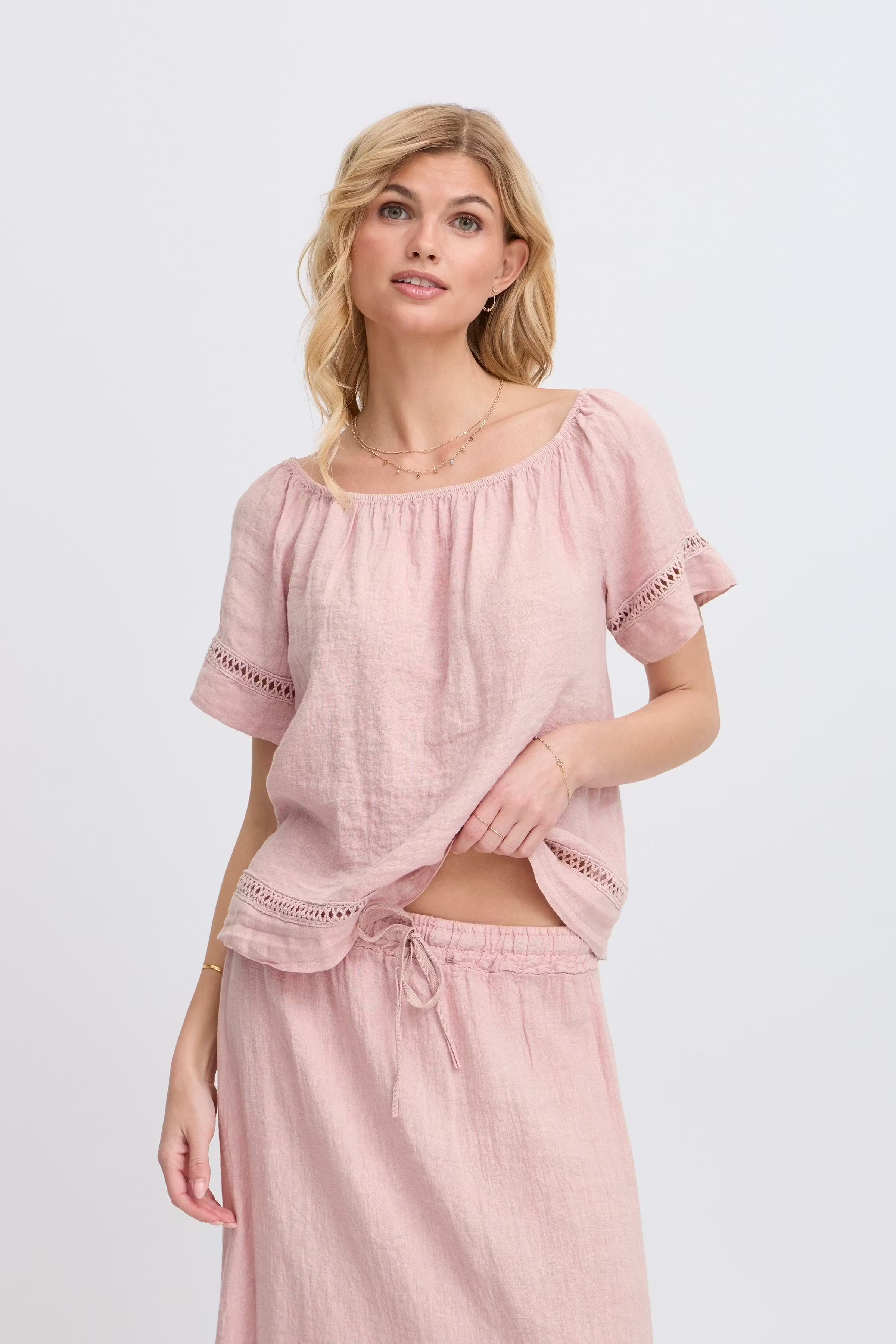 SBFONTANELLE Bluse LOOKBOOK FRONT 22100885-141506