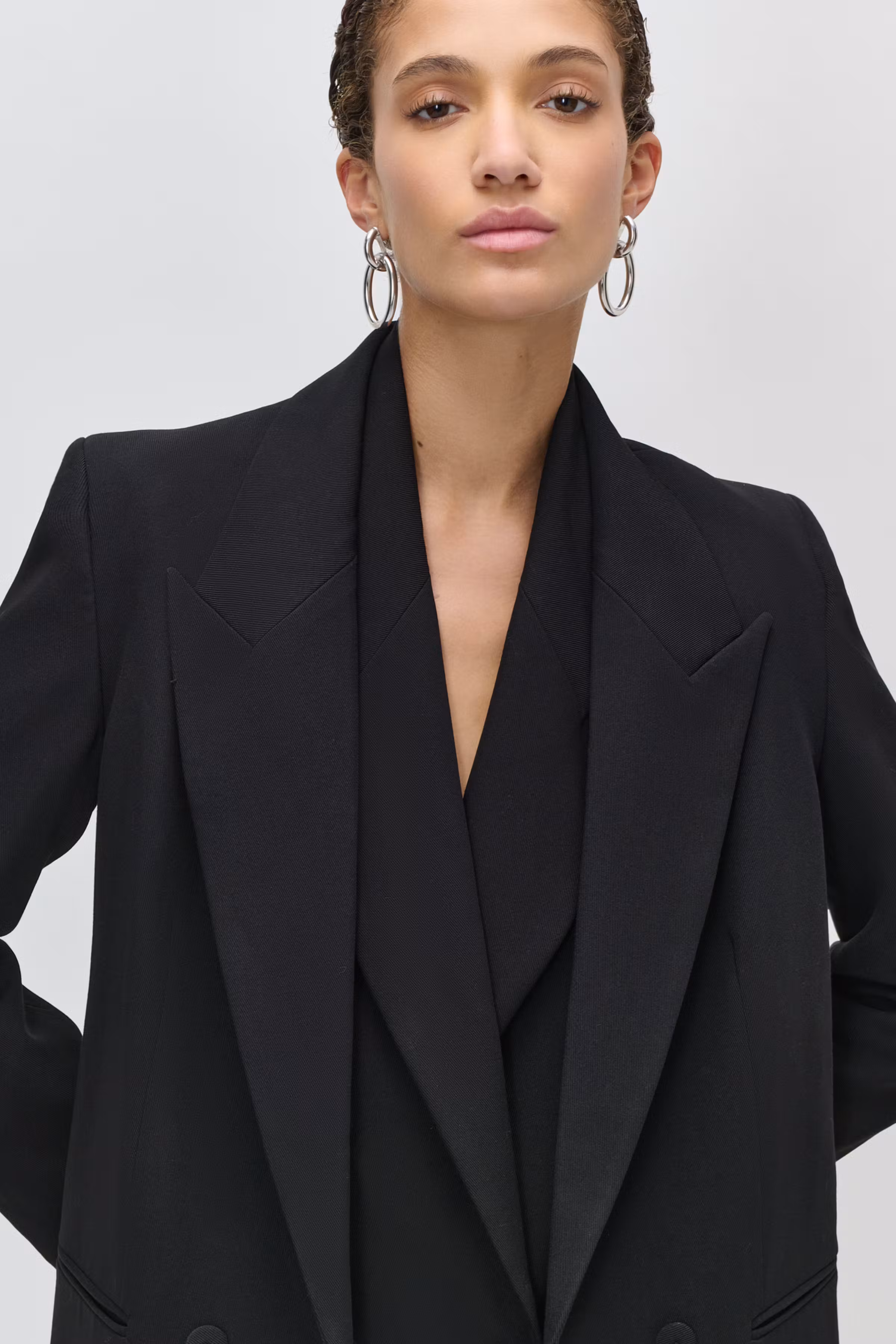 IOJil Coat LOOKBOOK DETAIL 30600560-BK999